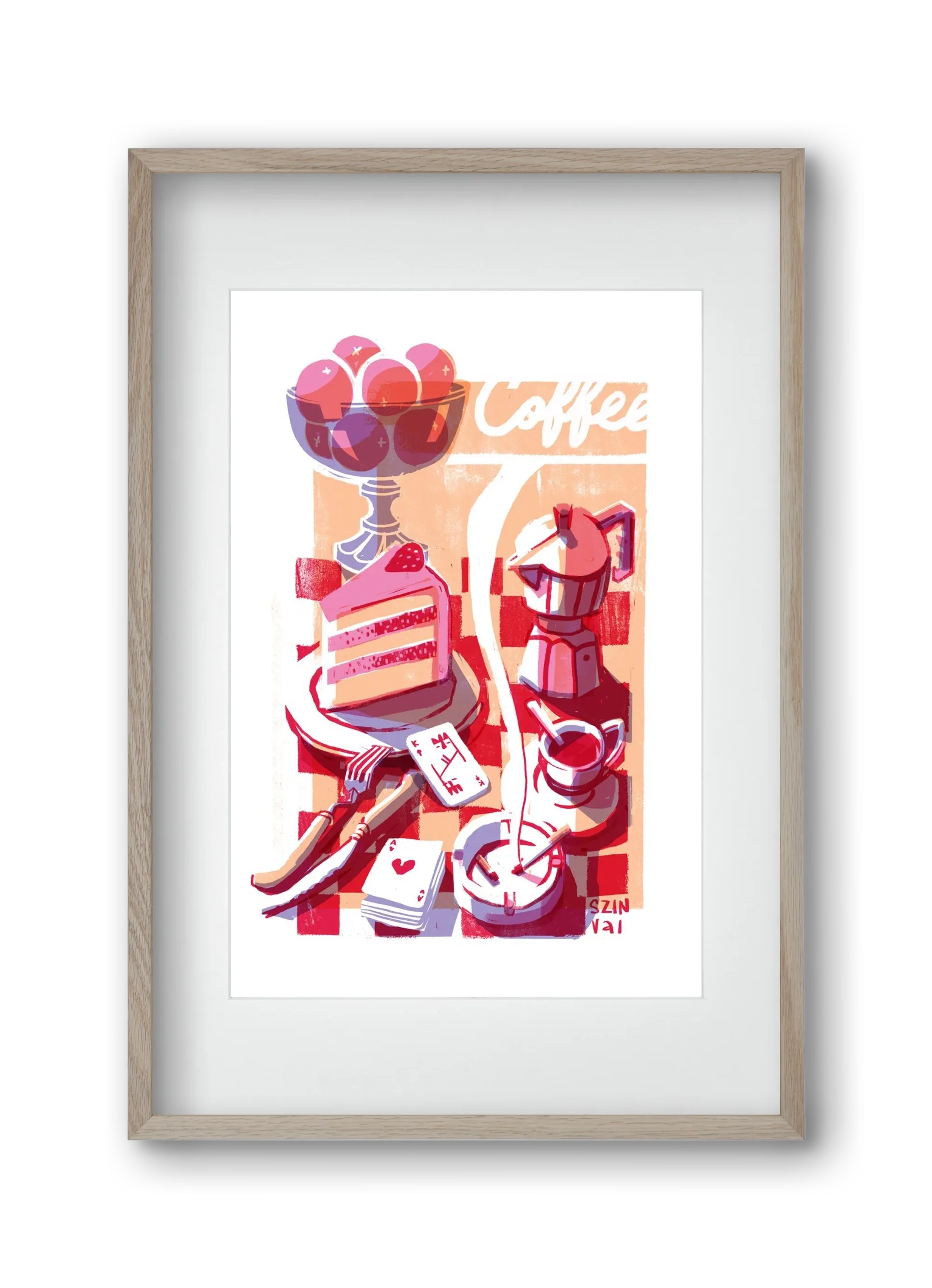 Coffee and cake and cigarettes - artbridge