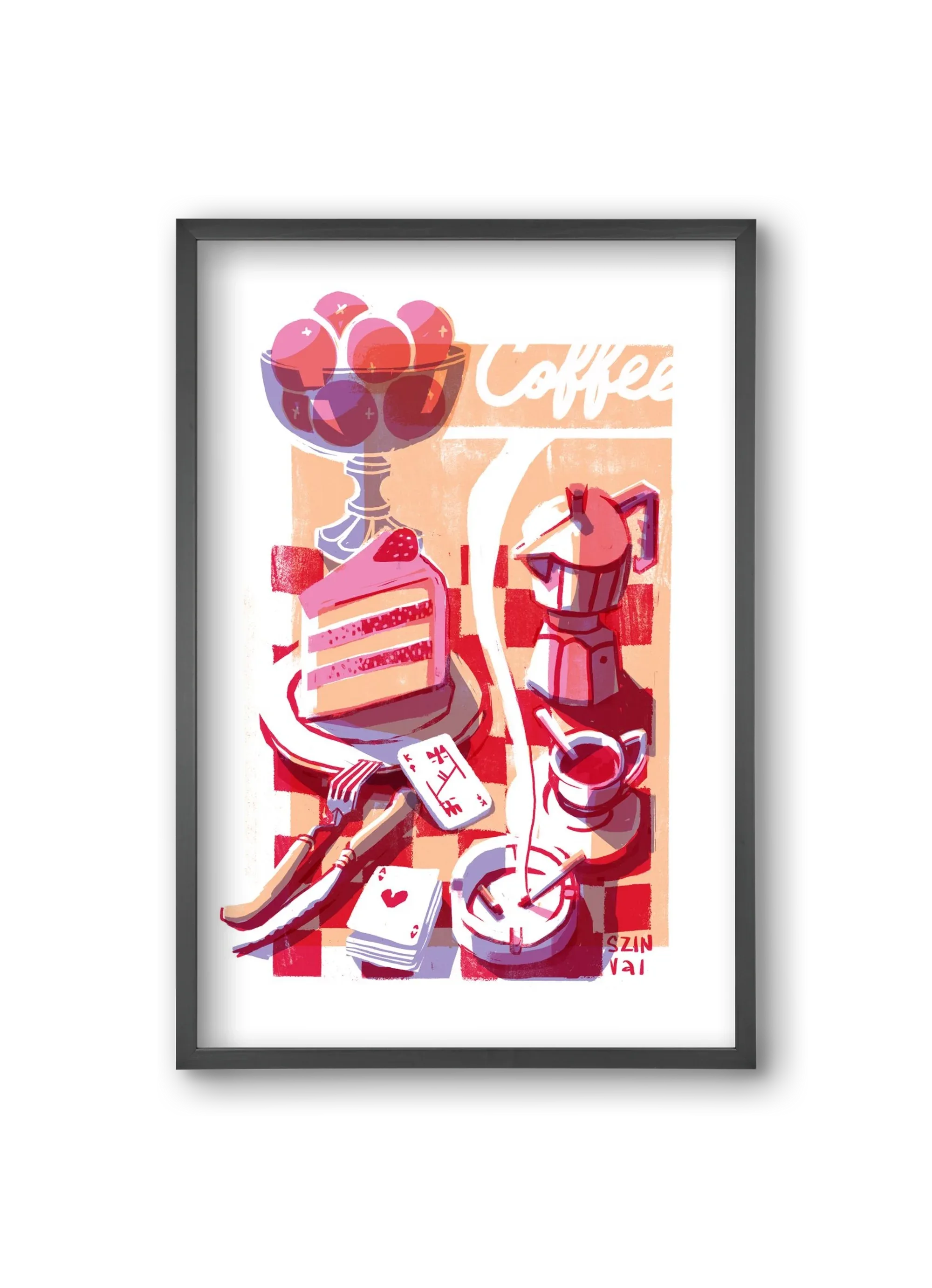 Coffee and cake and cigarettes - artbridge