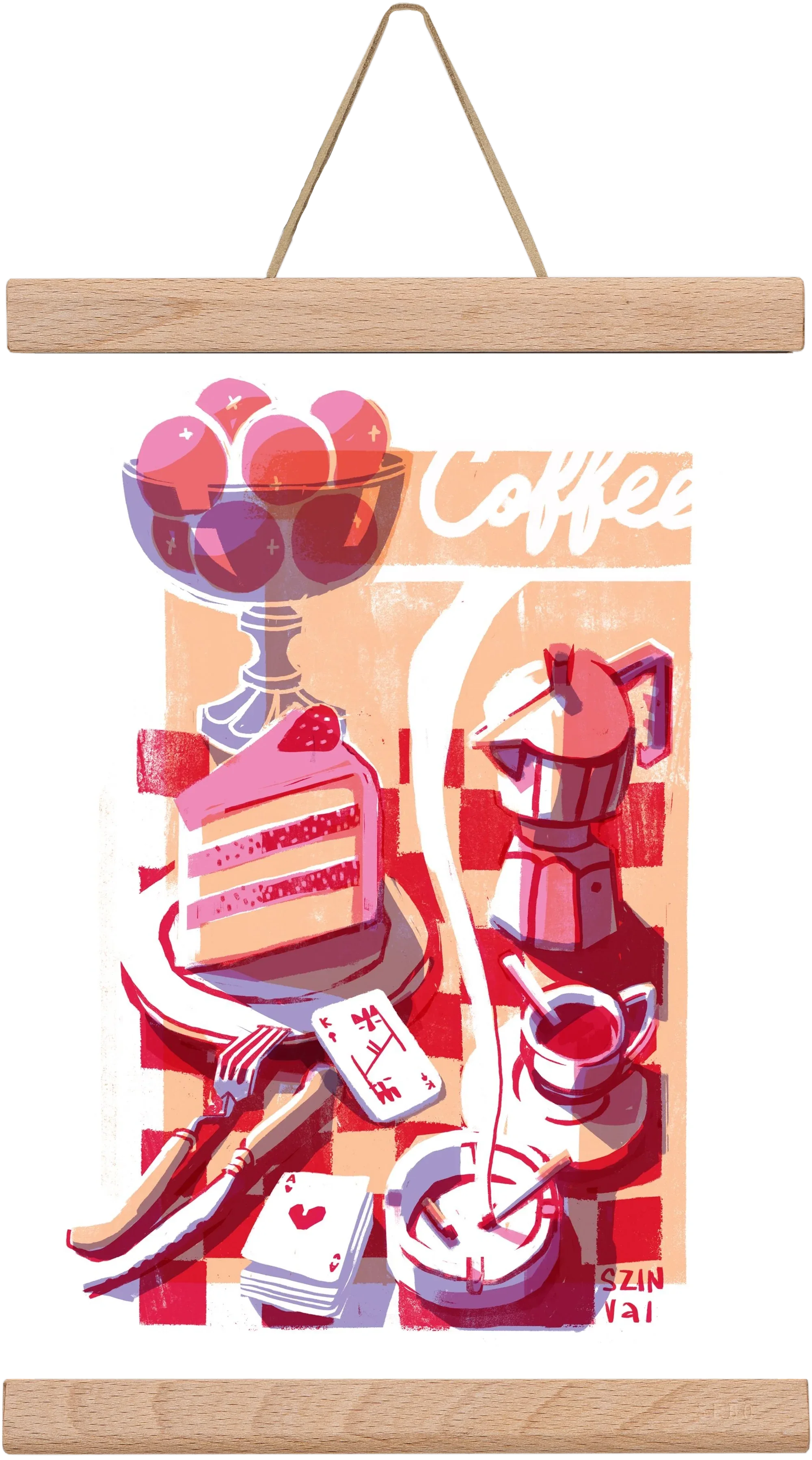 Coffee and cake and cigarettes - artbridge