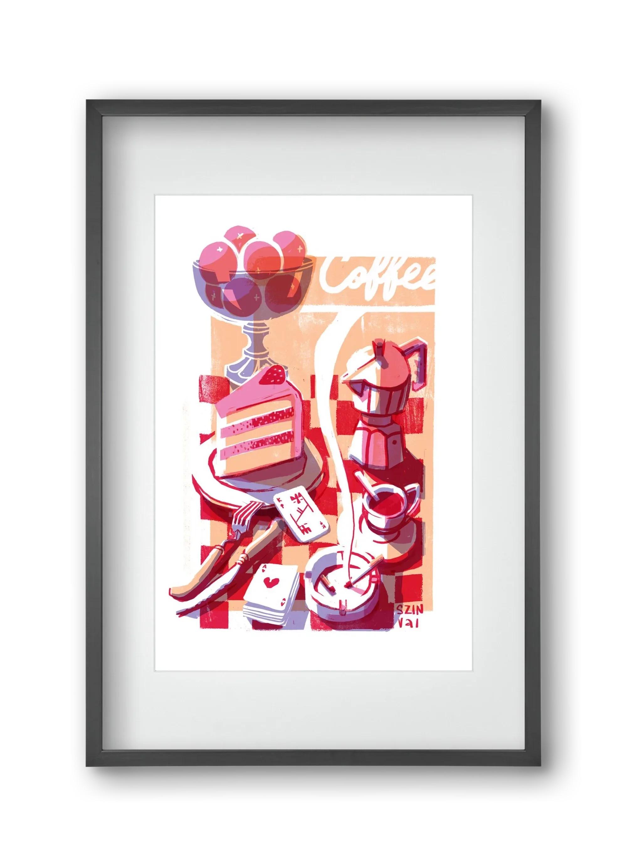 Coffee and cake and cigarettes - artbridge