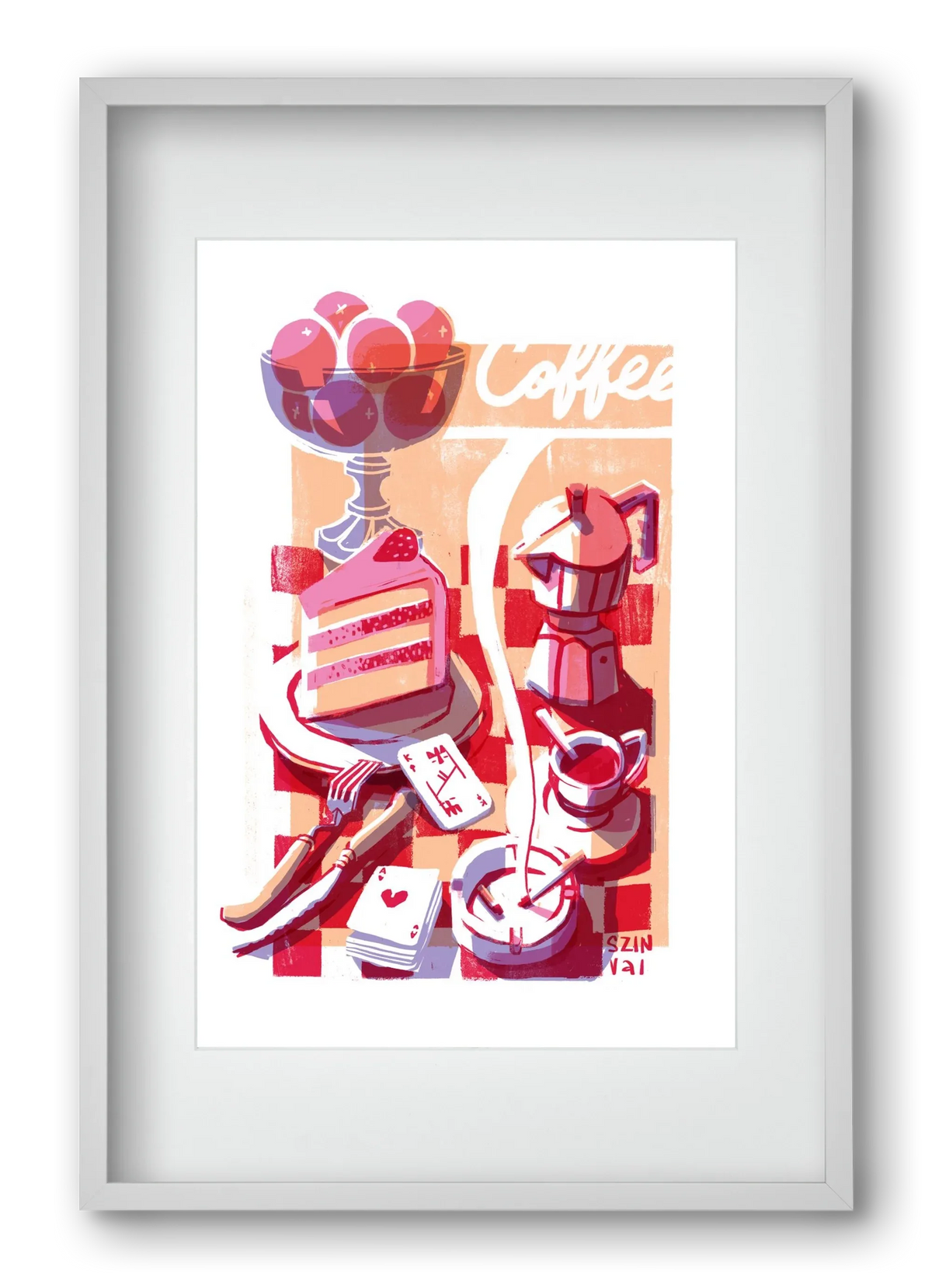 Coffee and cake and cigarettes - artbridge