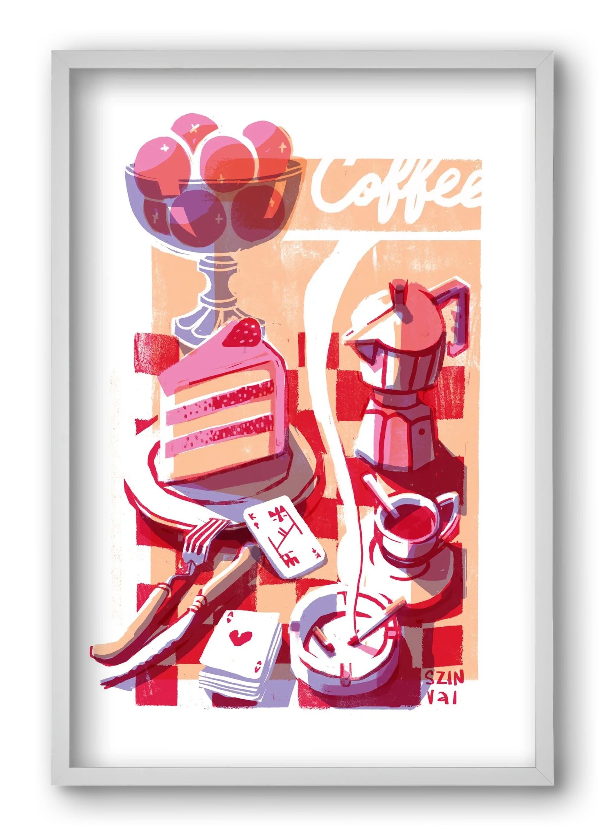 Coffee and cake and cigarettes - artbridge
