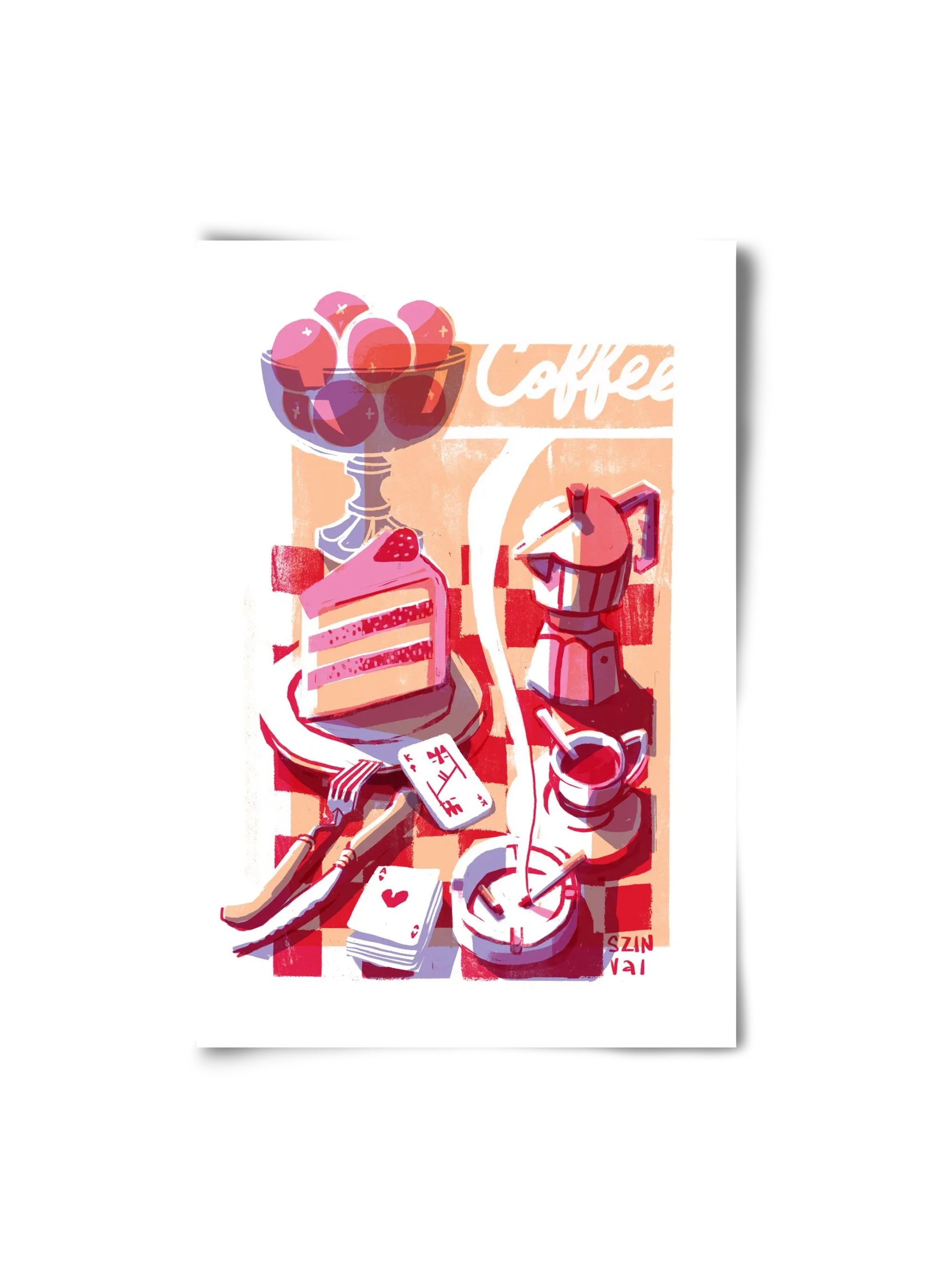 Coffee and cake and cigarettes - artbridge