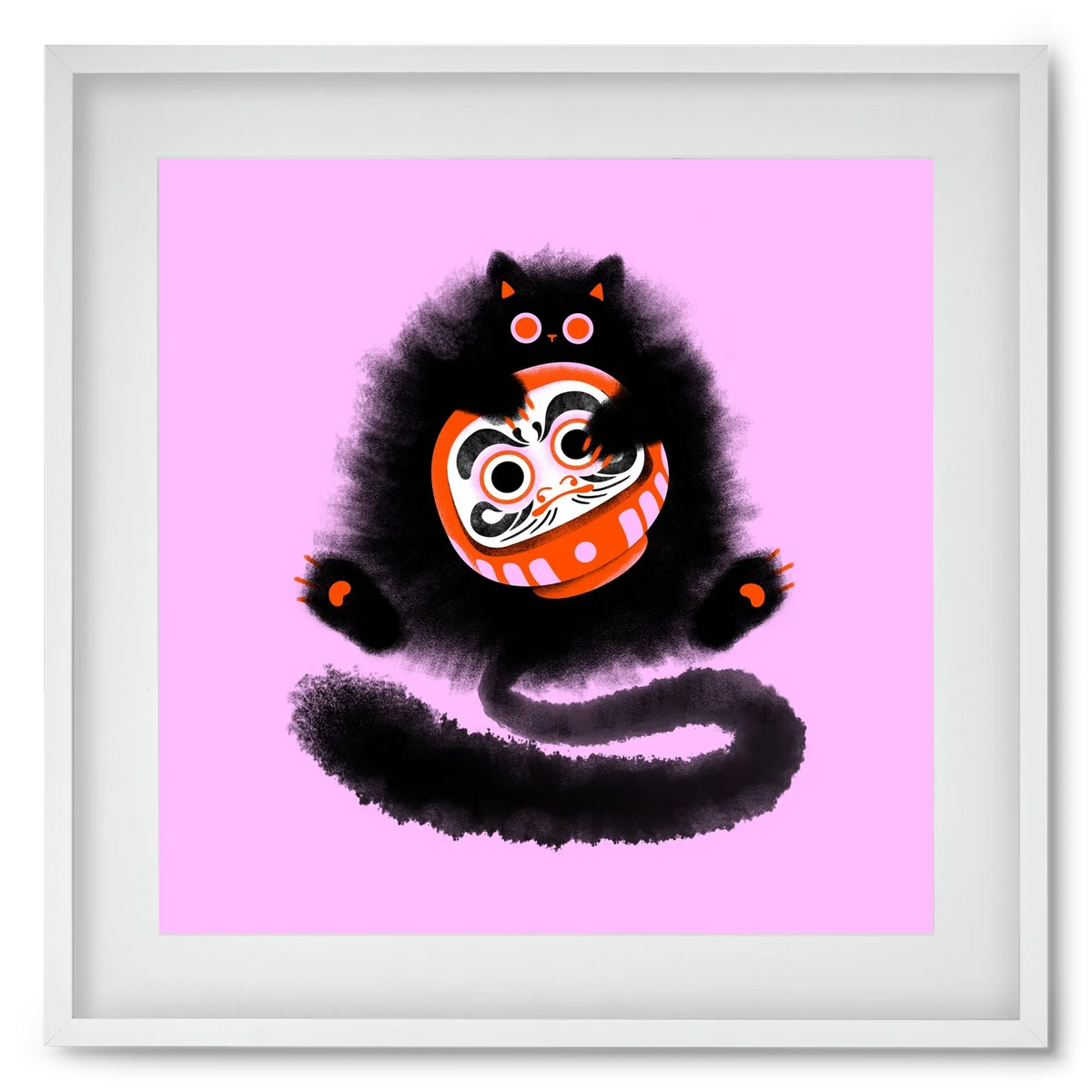 Daruma cat - artbridge