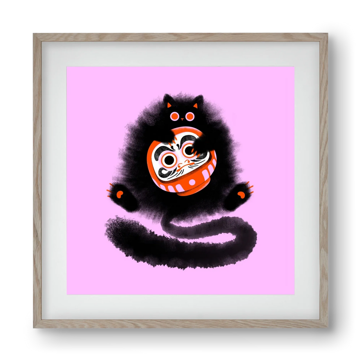 Daruma cat - artbridge
