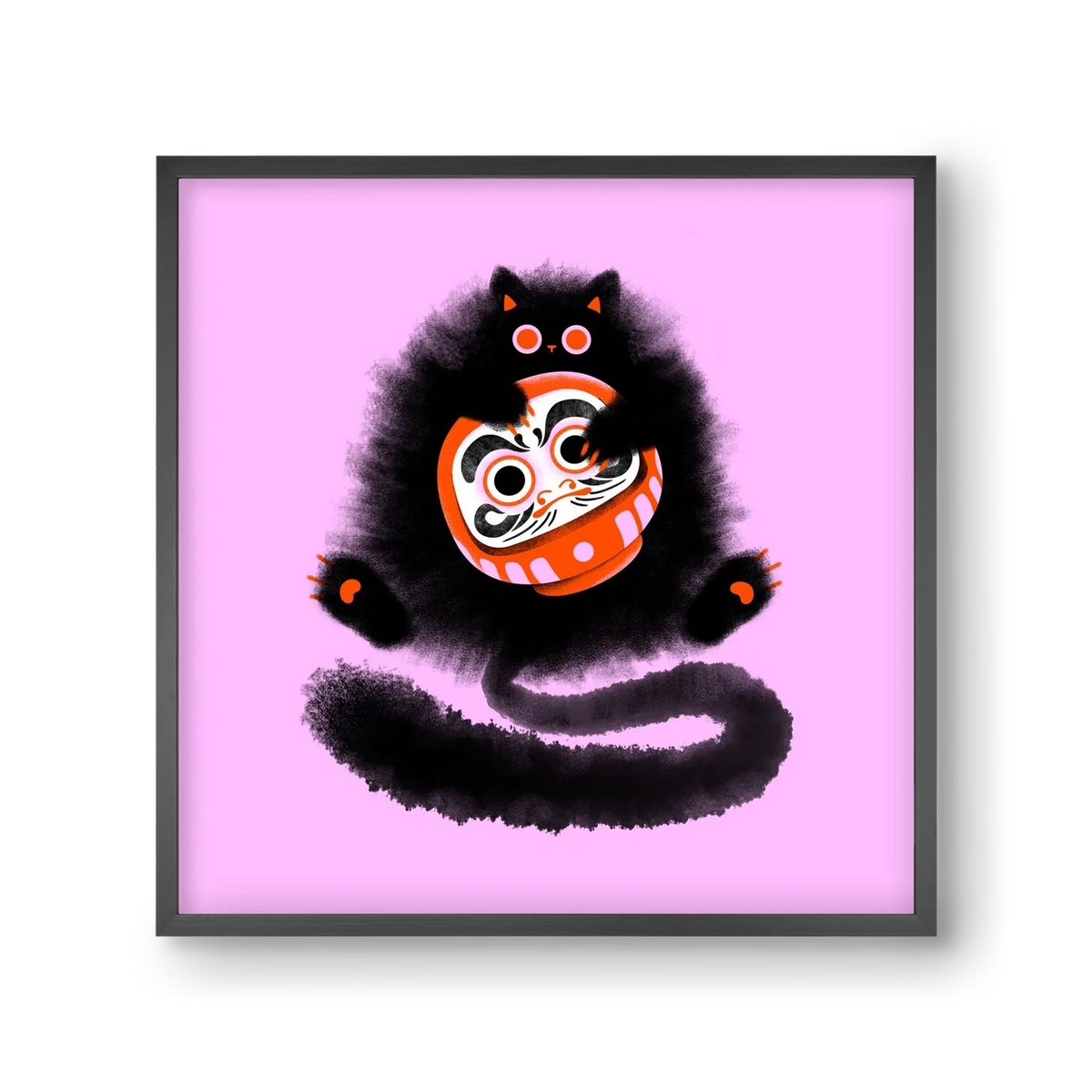 Daruma cat - artbridge