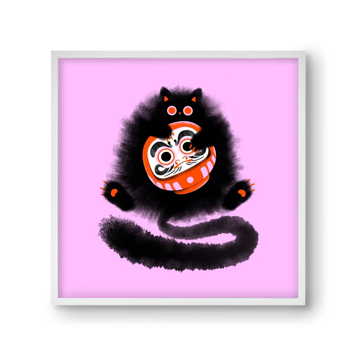 Daruma cat - artbridge