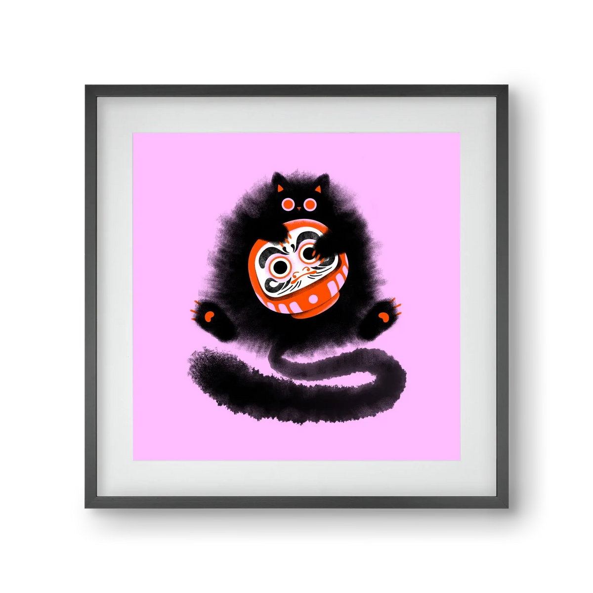 Daruma cat - artbridge