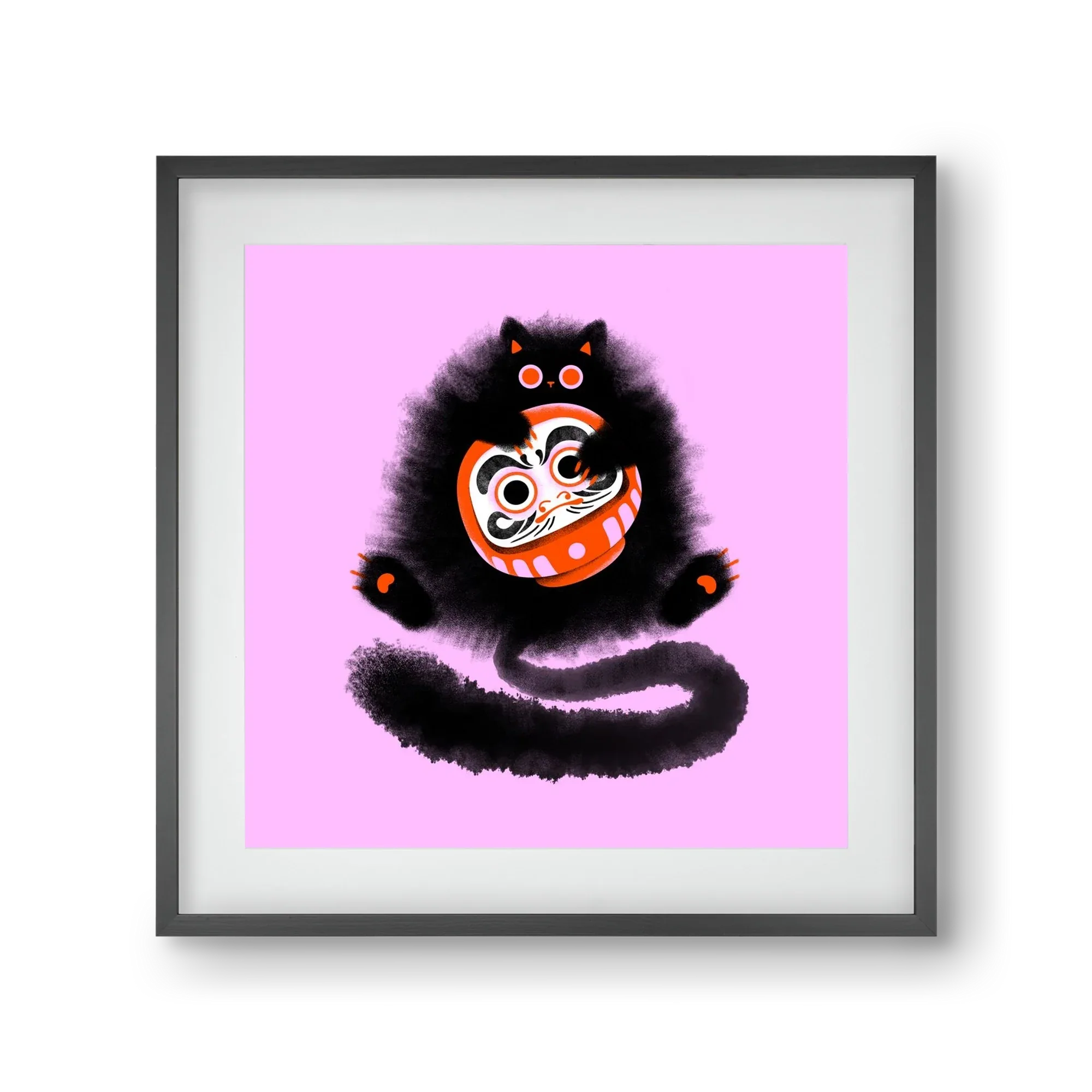 Daruma cat - artbridge