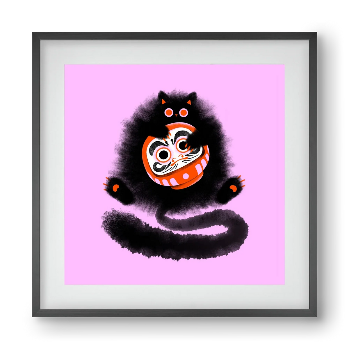 Daruma cat - artbridge