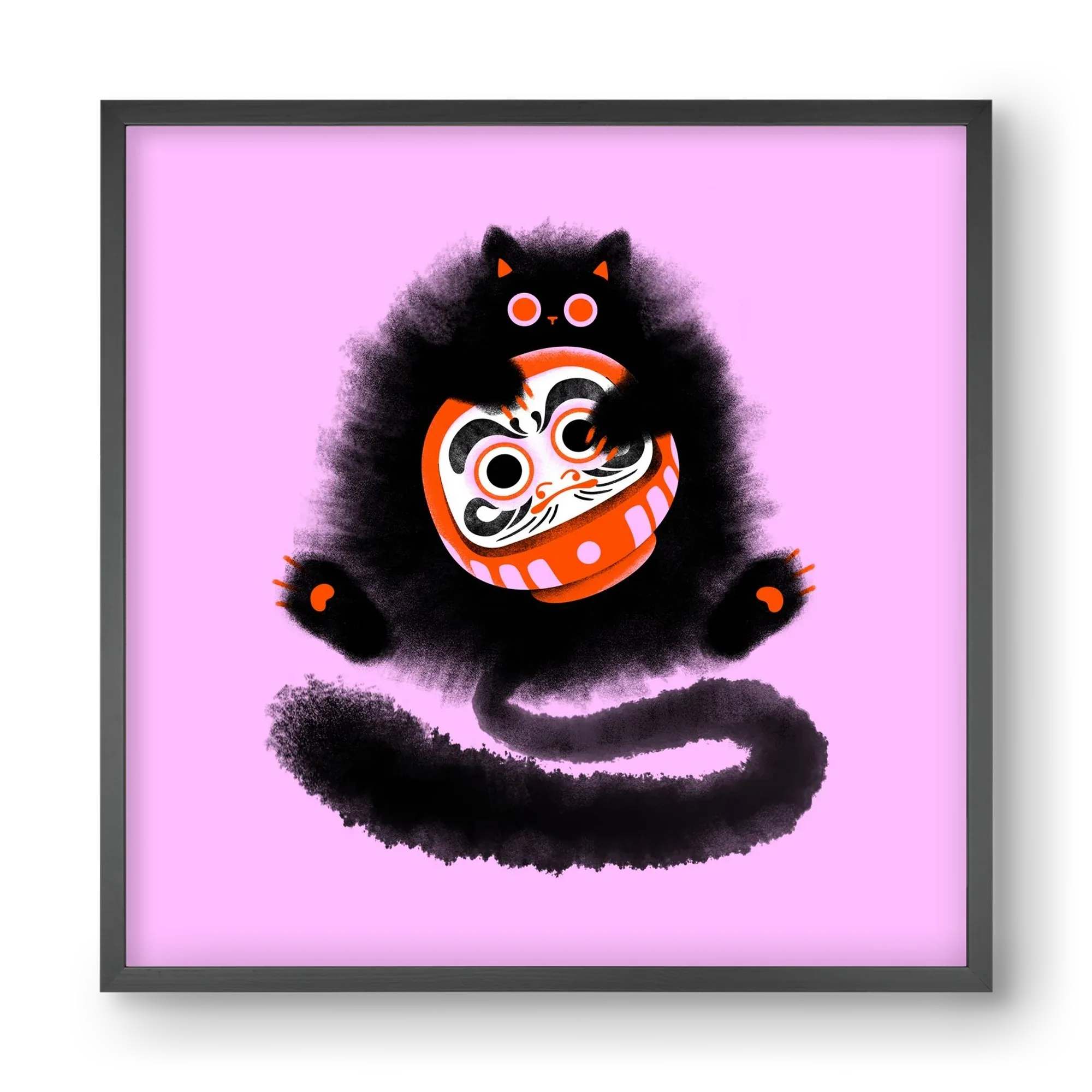 Daruma cat - artbridge