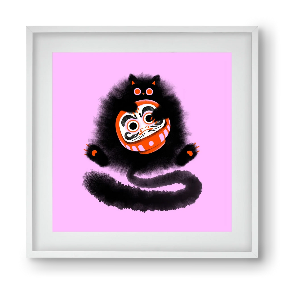 Daruma cat - artbridge