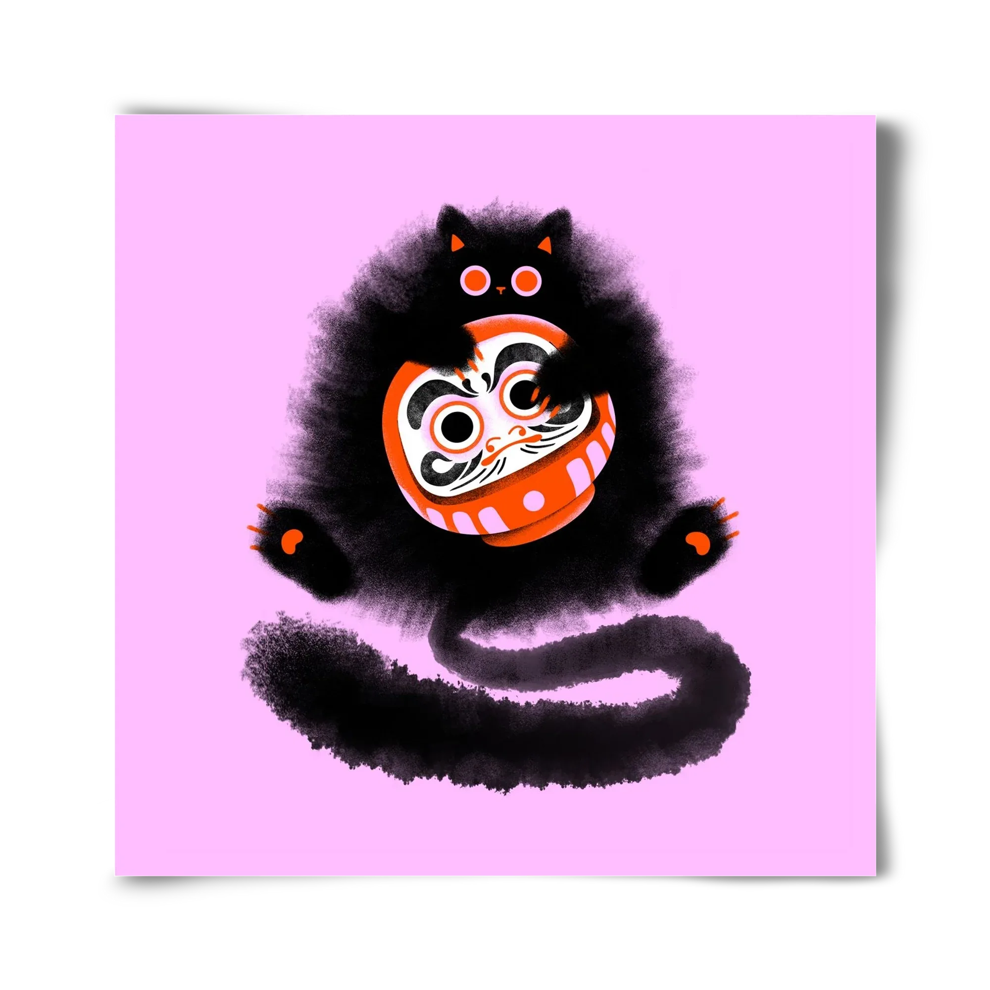 Daruma cat - artbridge