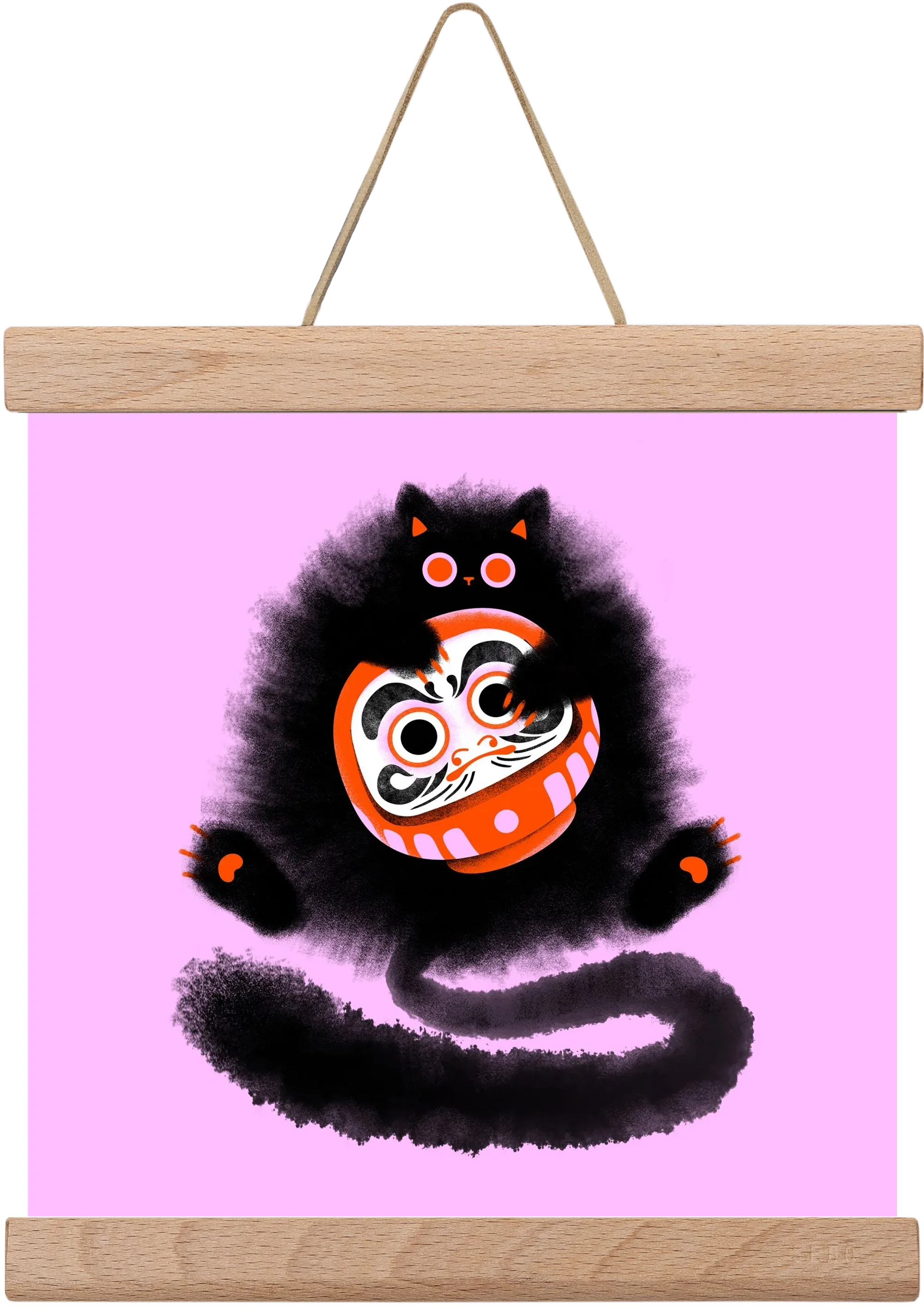 Daruma cat - artbridge