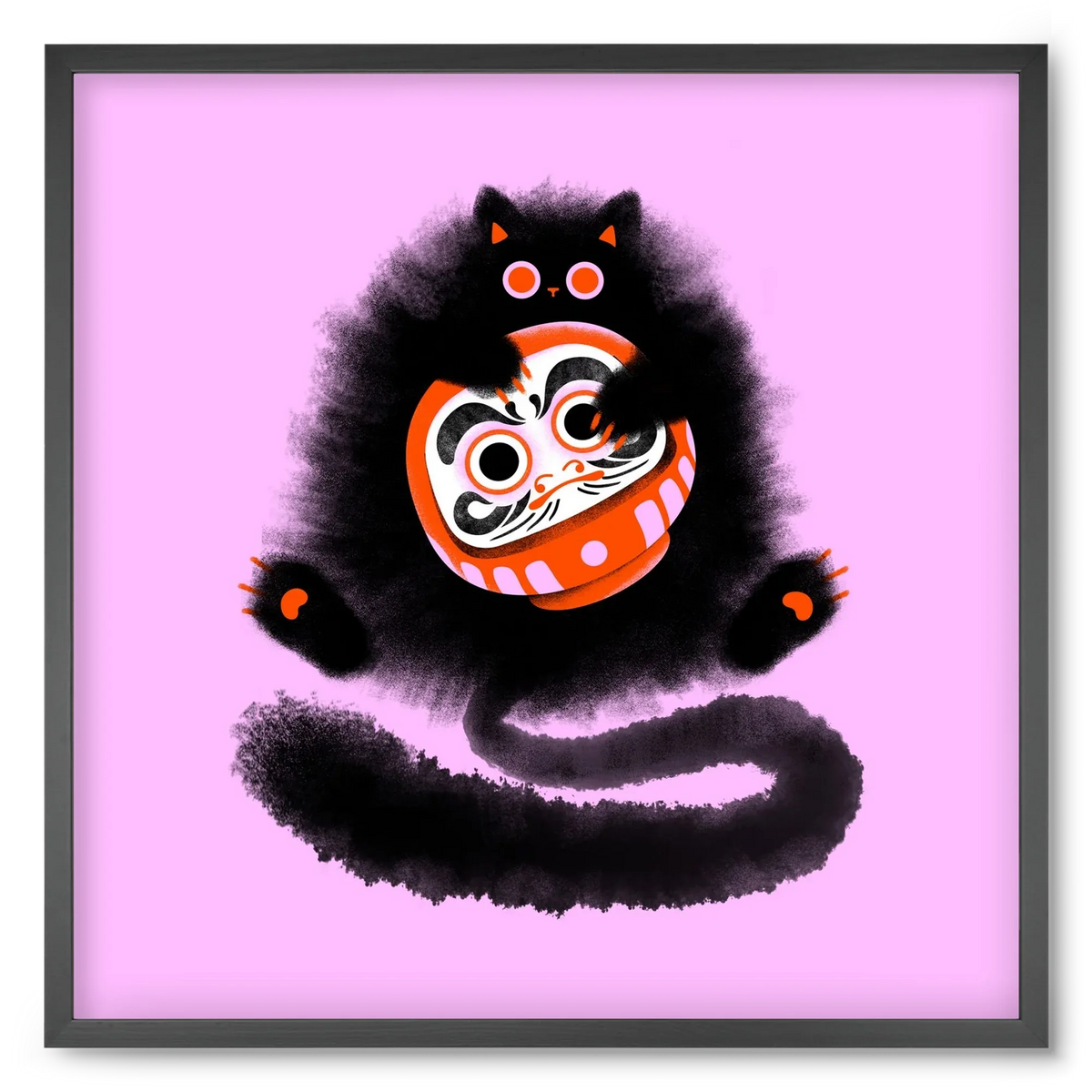 Daruma cat - artbridge
