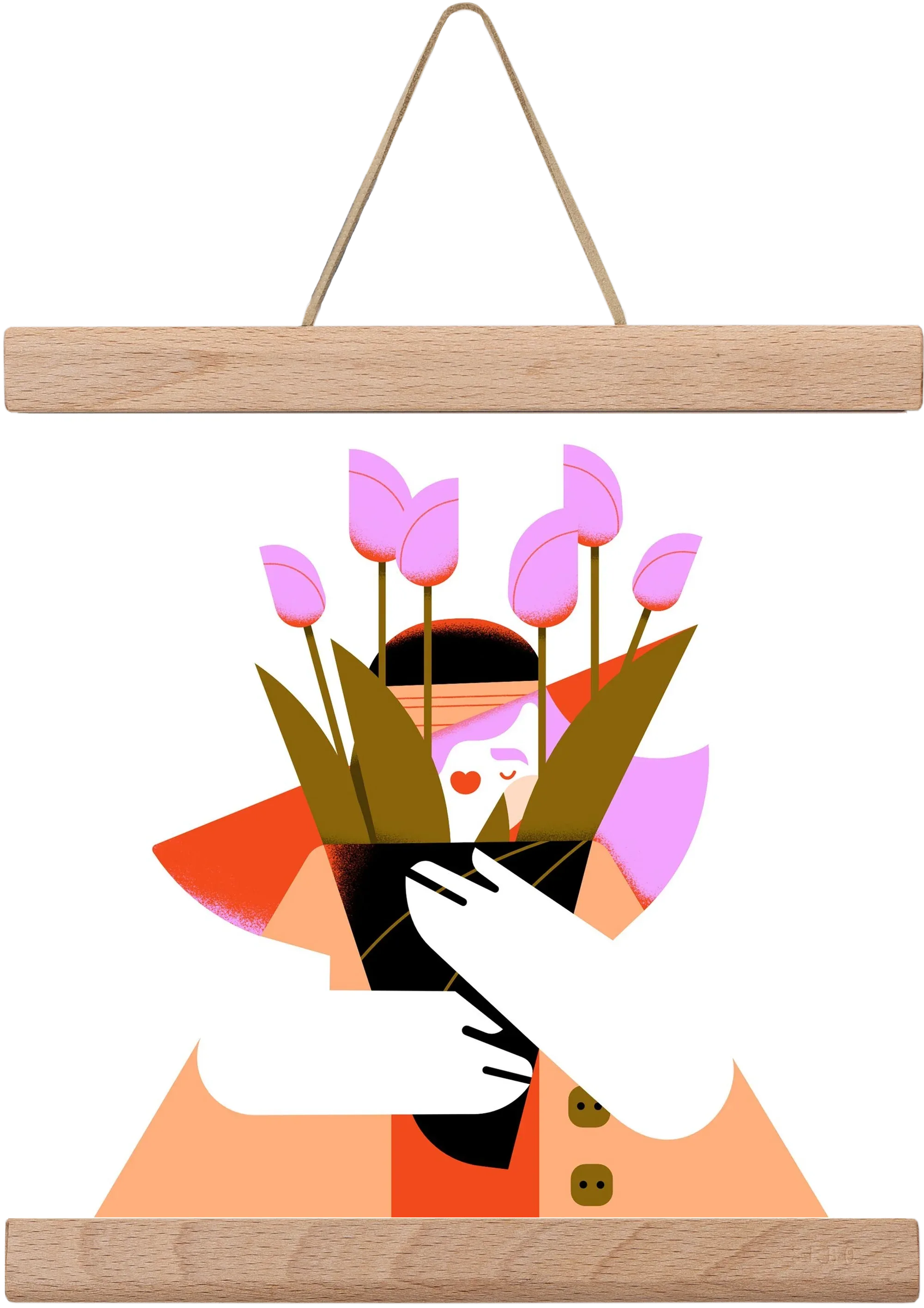 Tulip girl - artbridge