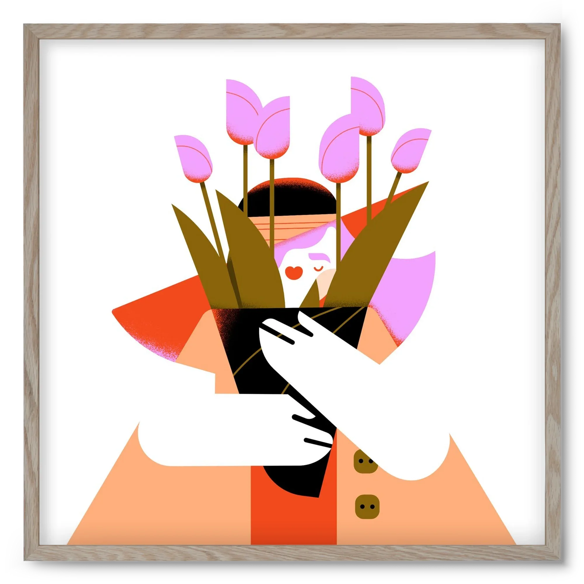 Tulip girl - artbridge