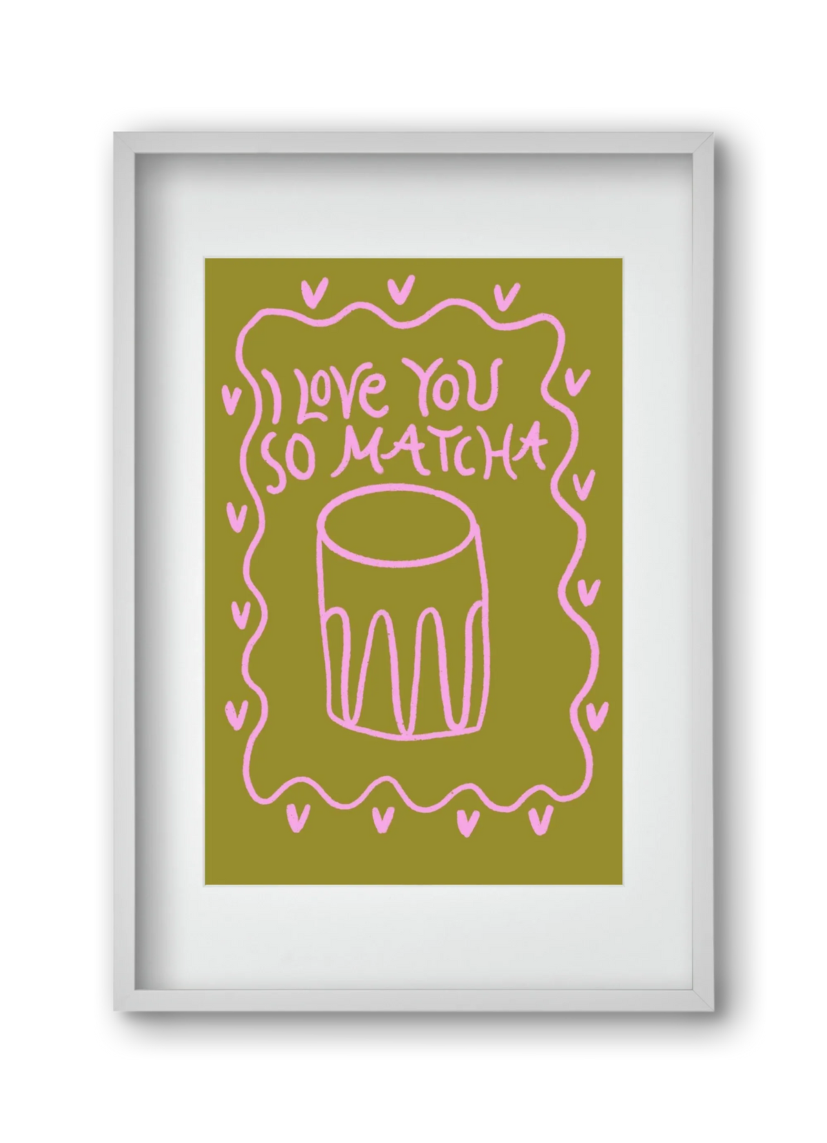 Love you so Matcha - artbridge