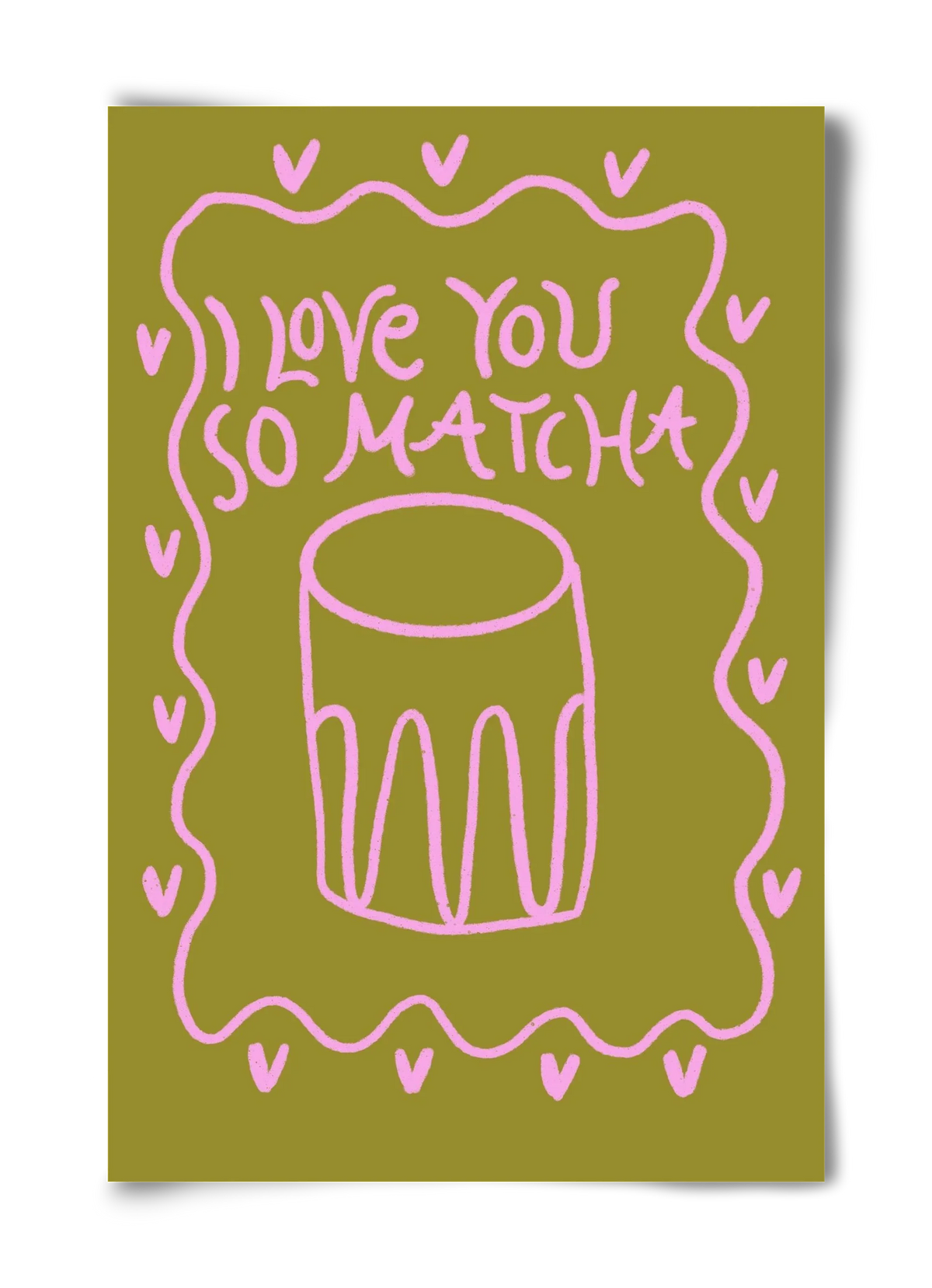 Love you so Matcha - artbridge