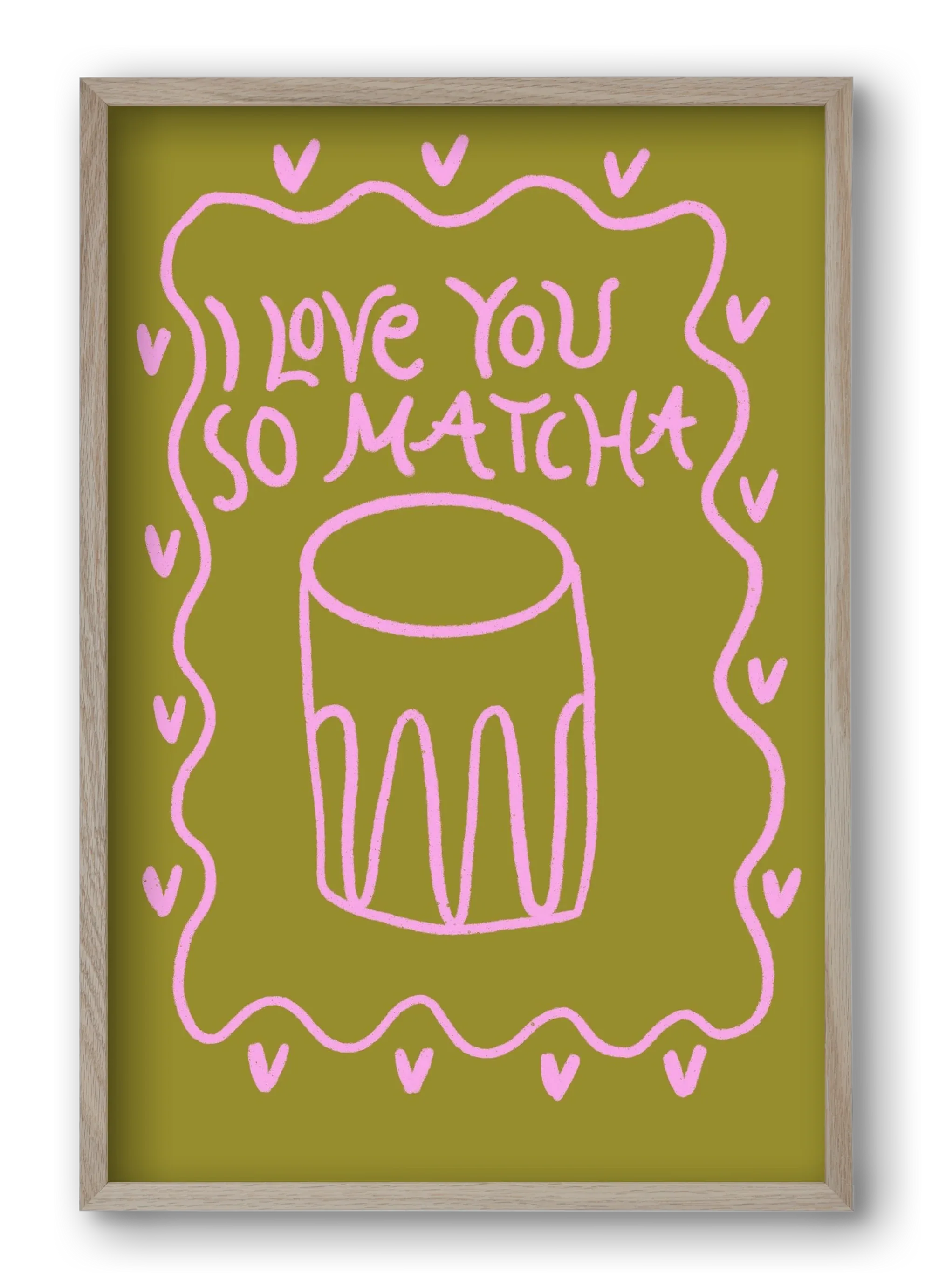Love you so Matcha - artbridge