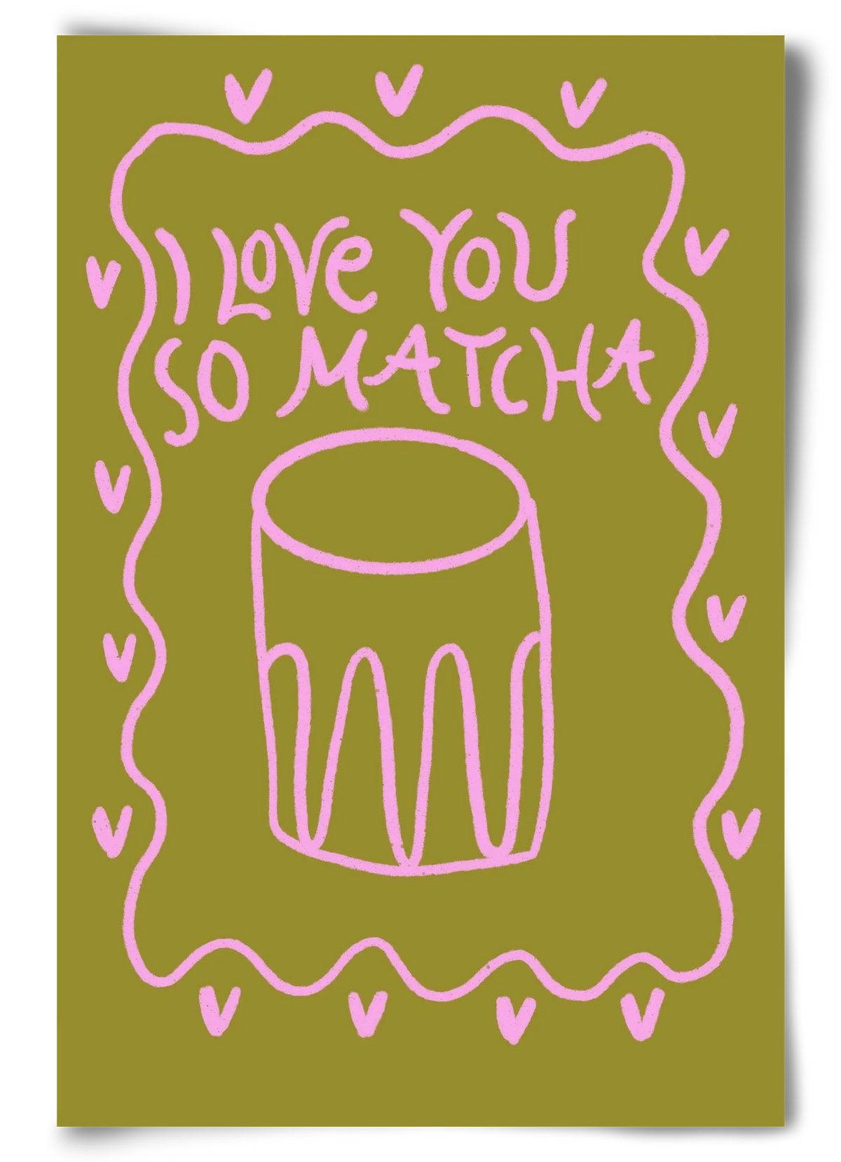 Love you so Matcha - artbridge