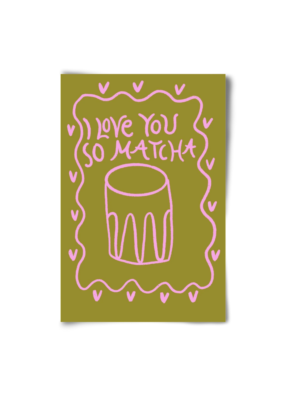 Love you so Matcha - artbridge