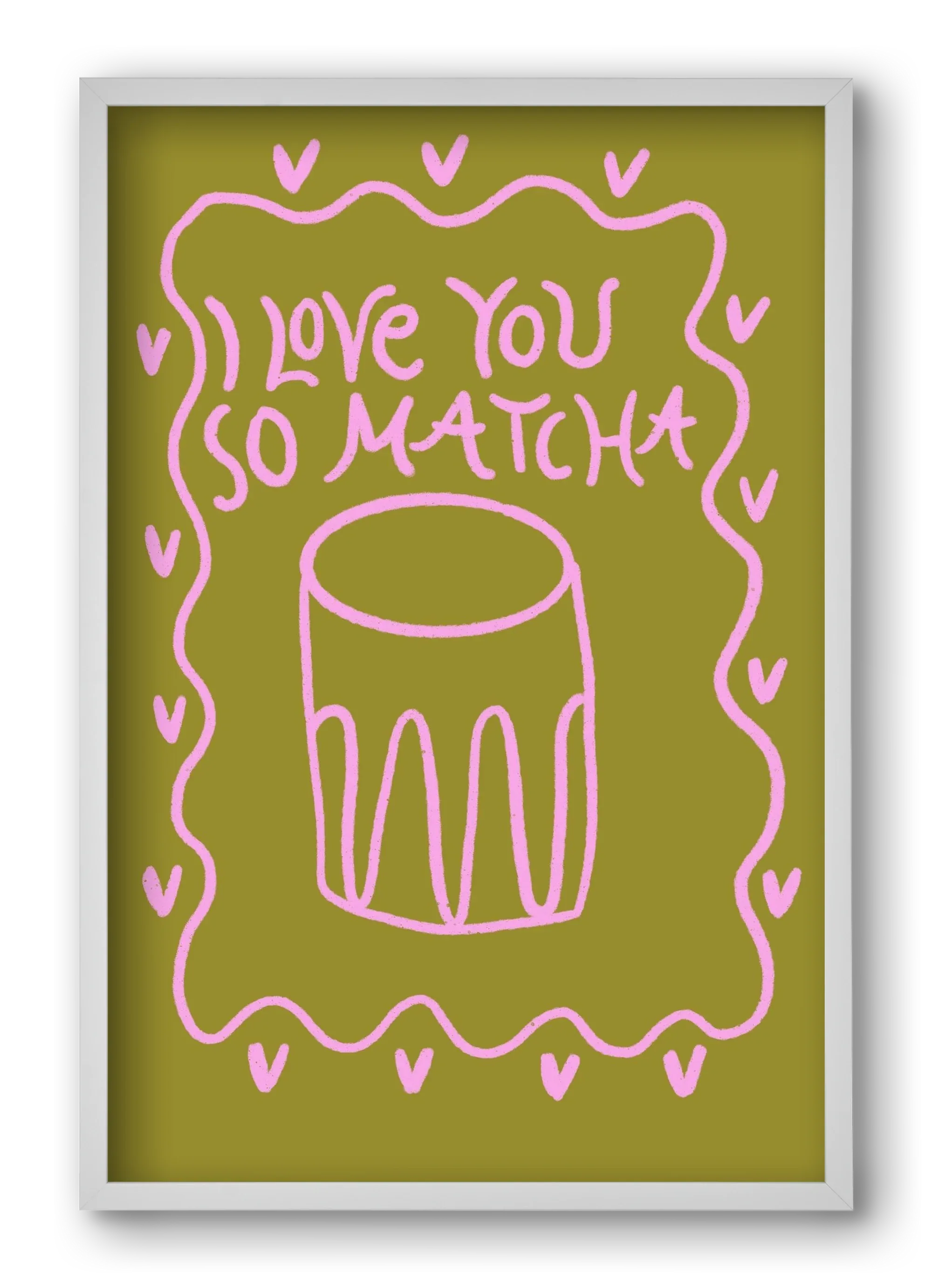 Love you so Matcha - artbridge