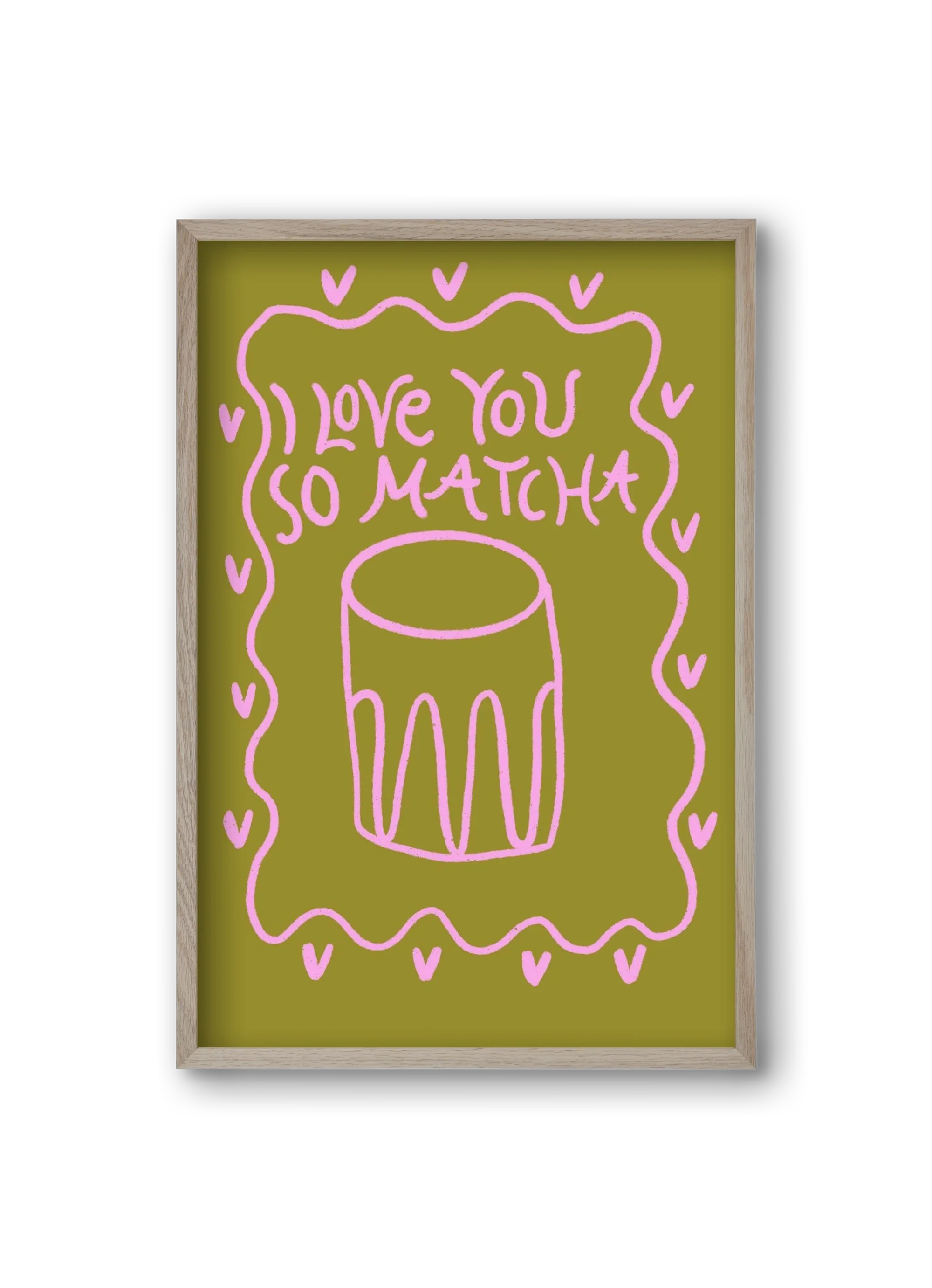 Love you so Matcha - artbridge