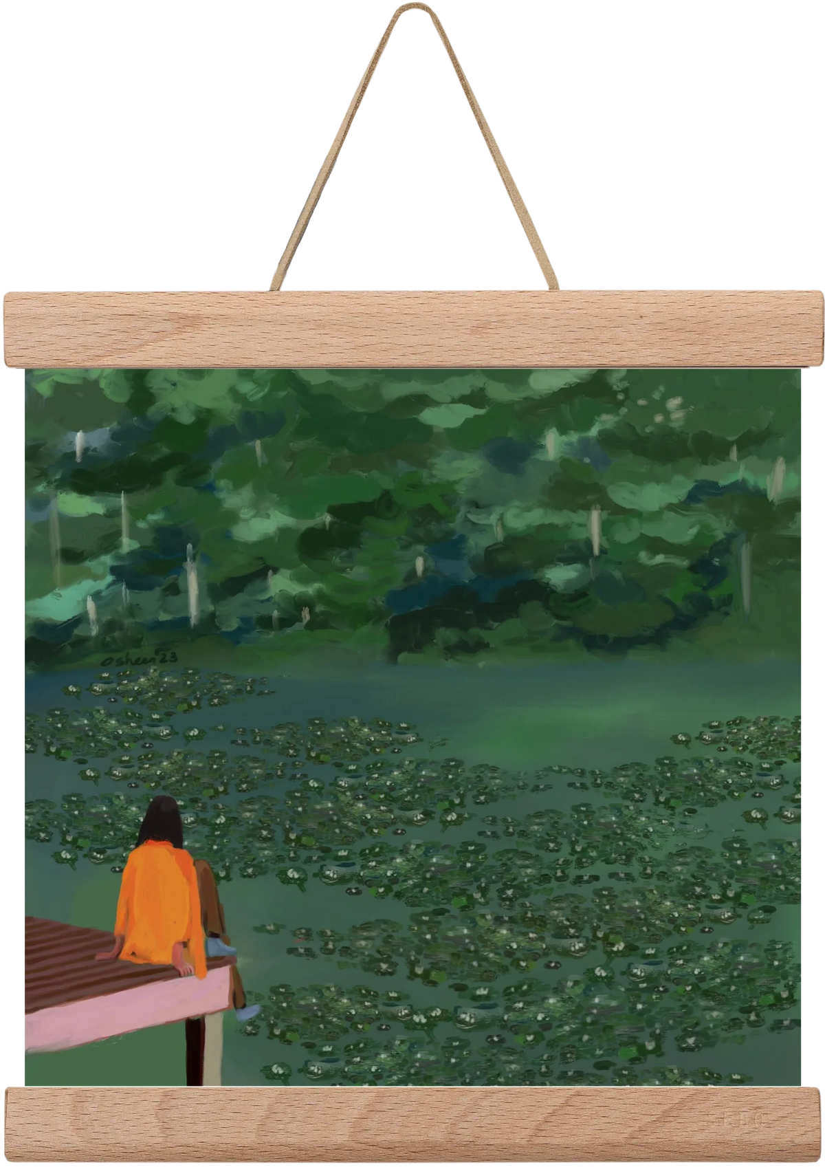 DAYDREAMING AT THE LAKE - artbridge
