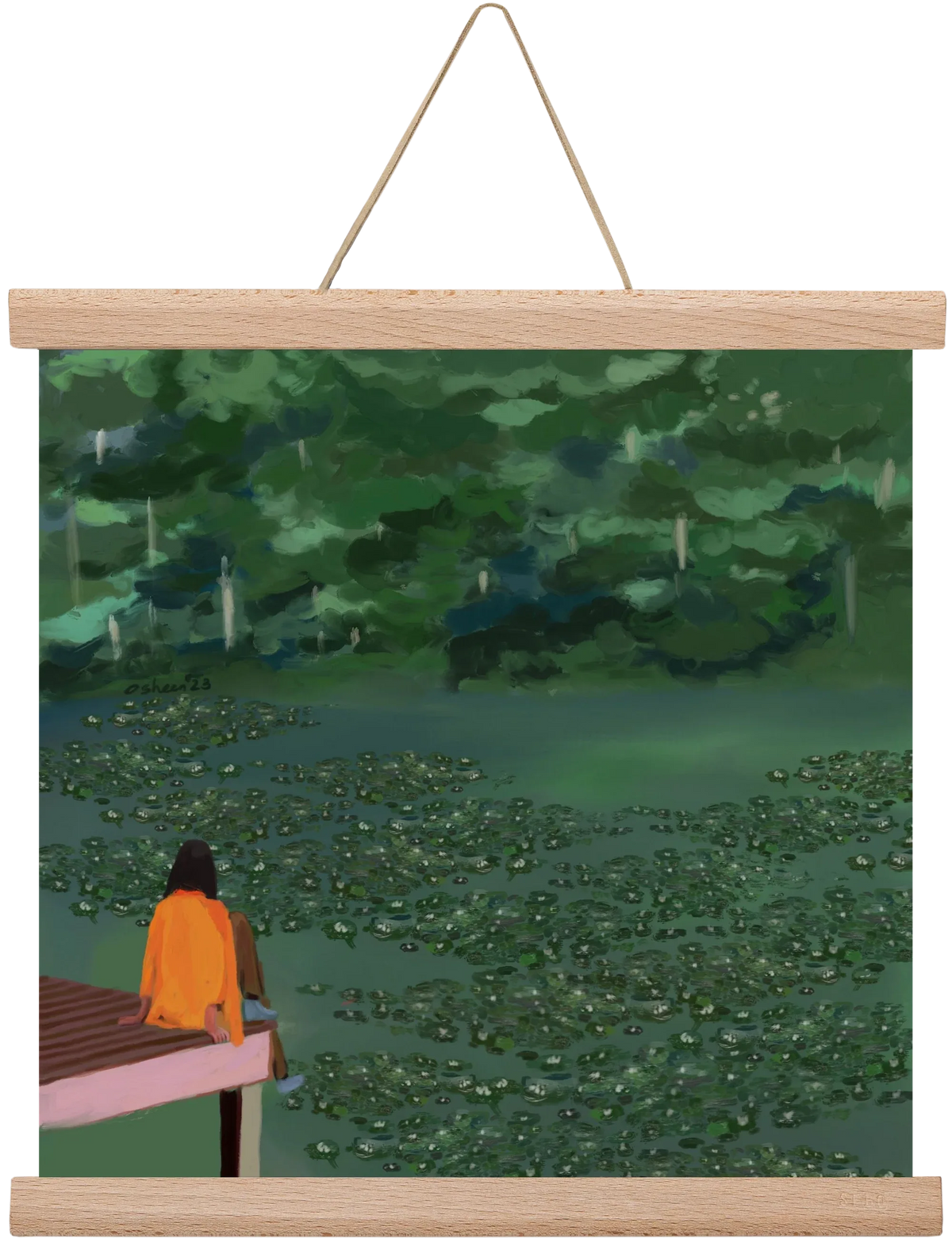 DAYDREAMING AT THE LAKE - artbridge