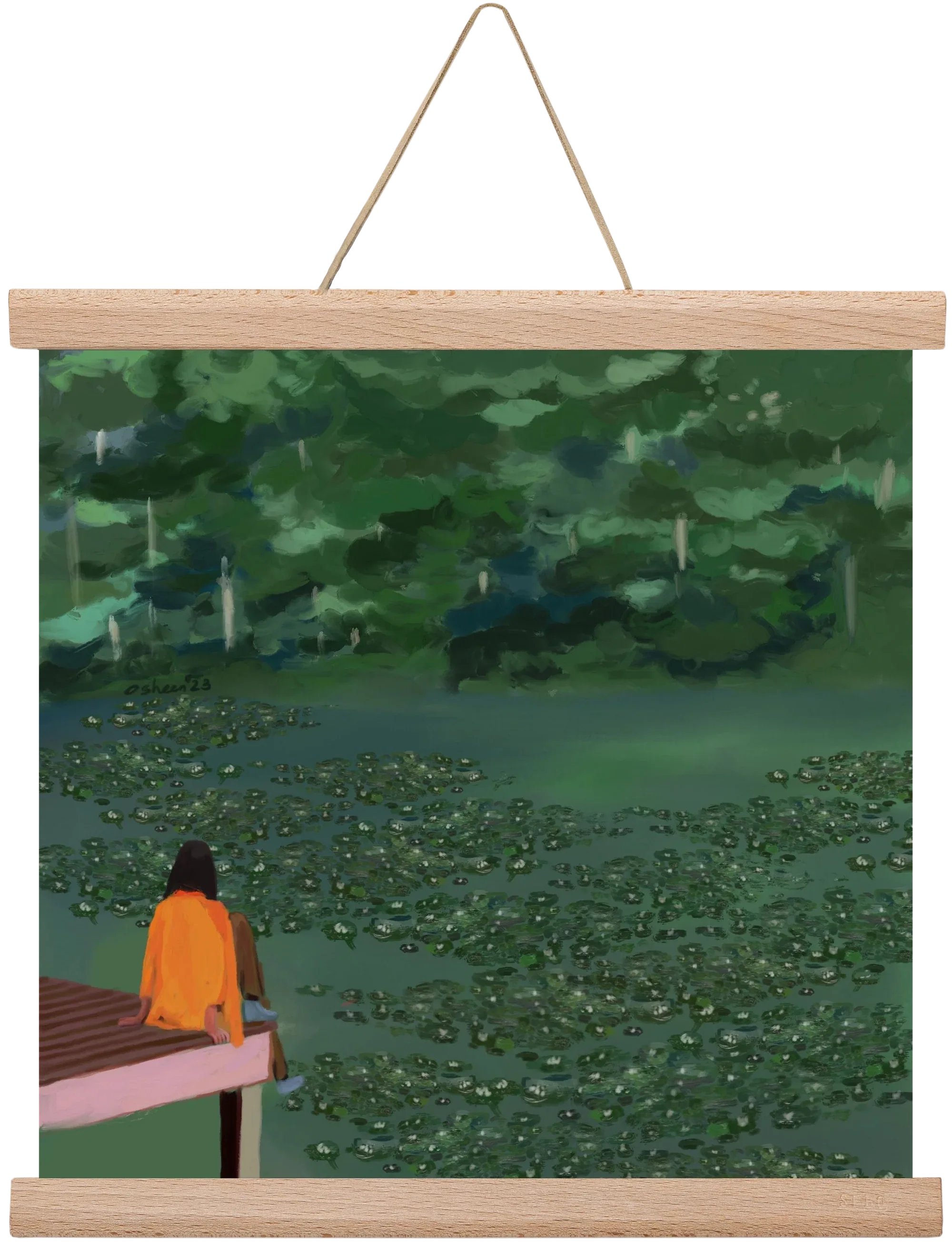 DAYDREAMING AT THE LAKE - artbridge
