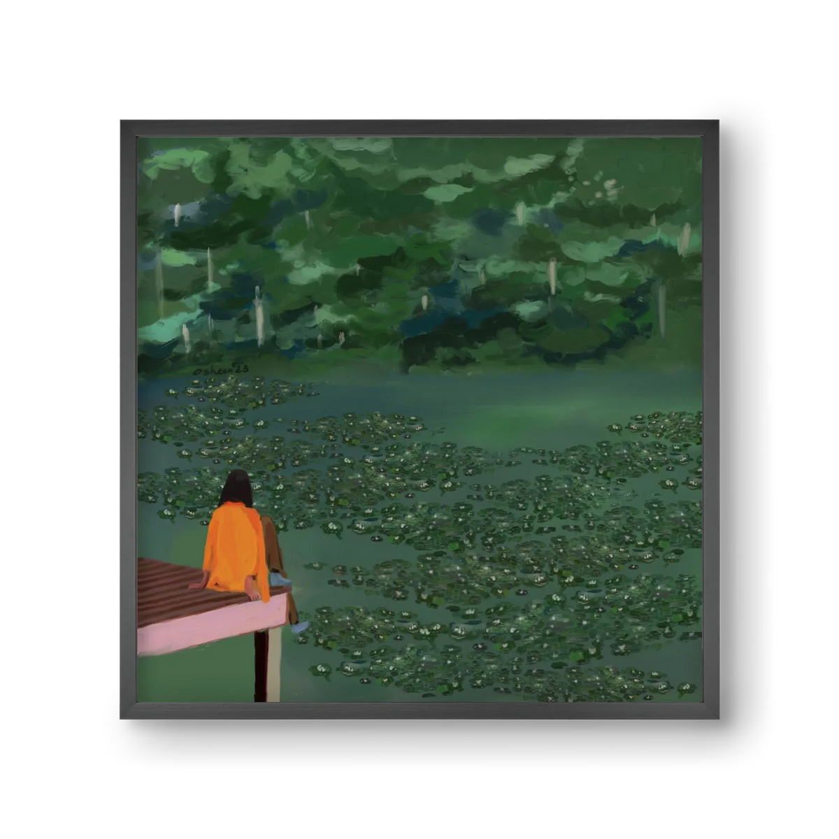 DAYDREAMING AT THE LAKE - artbridge