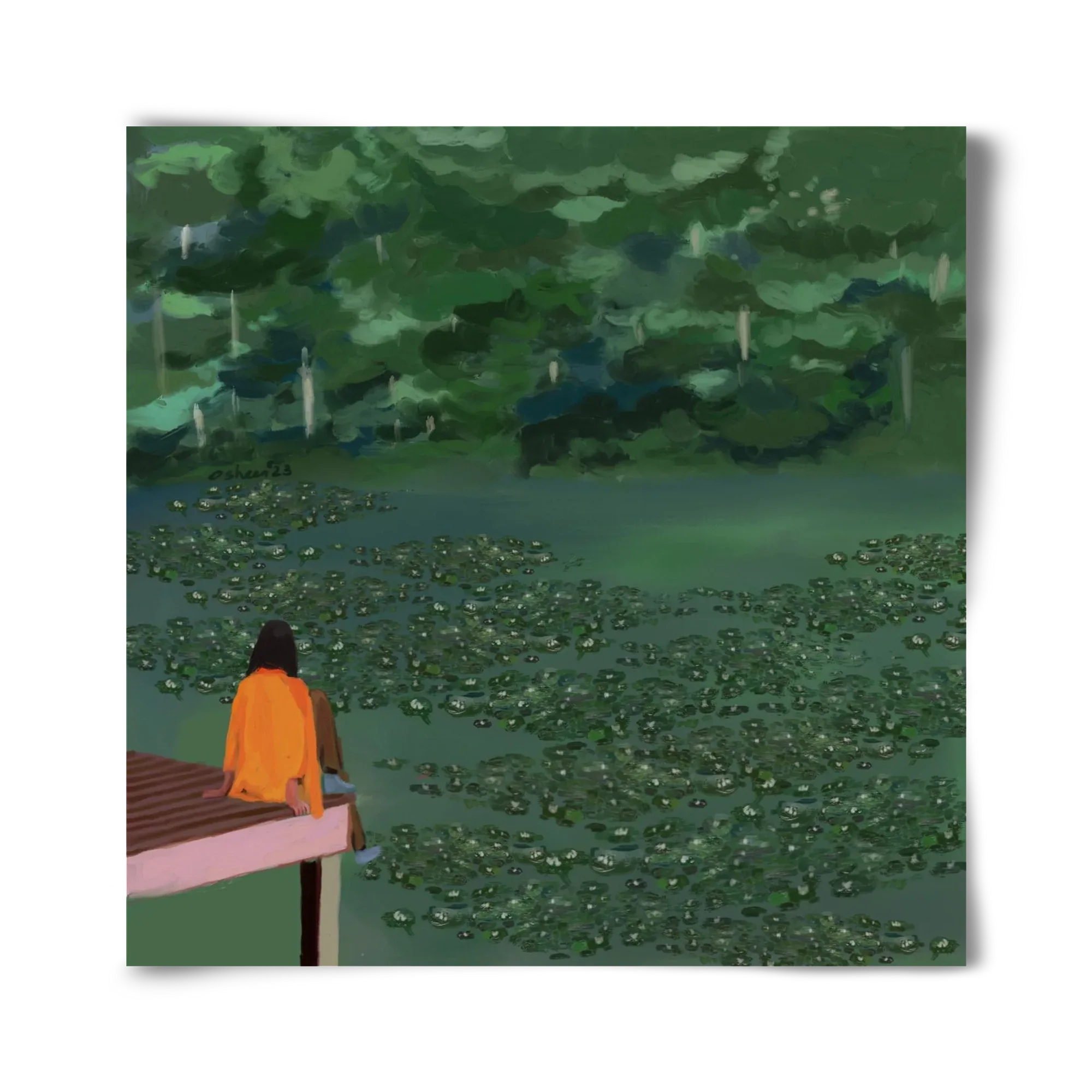DAYDREAMING AT THE LAKE - artbridge