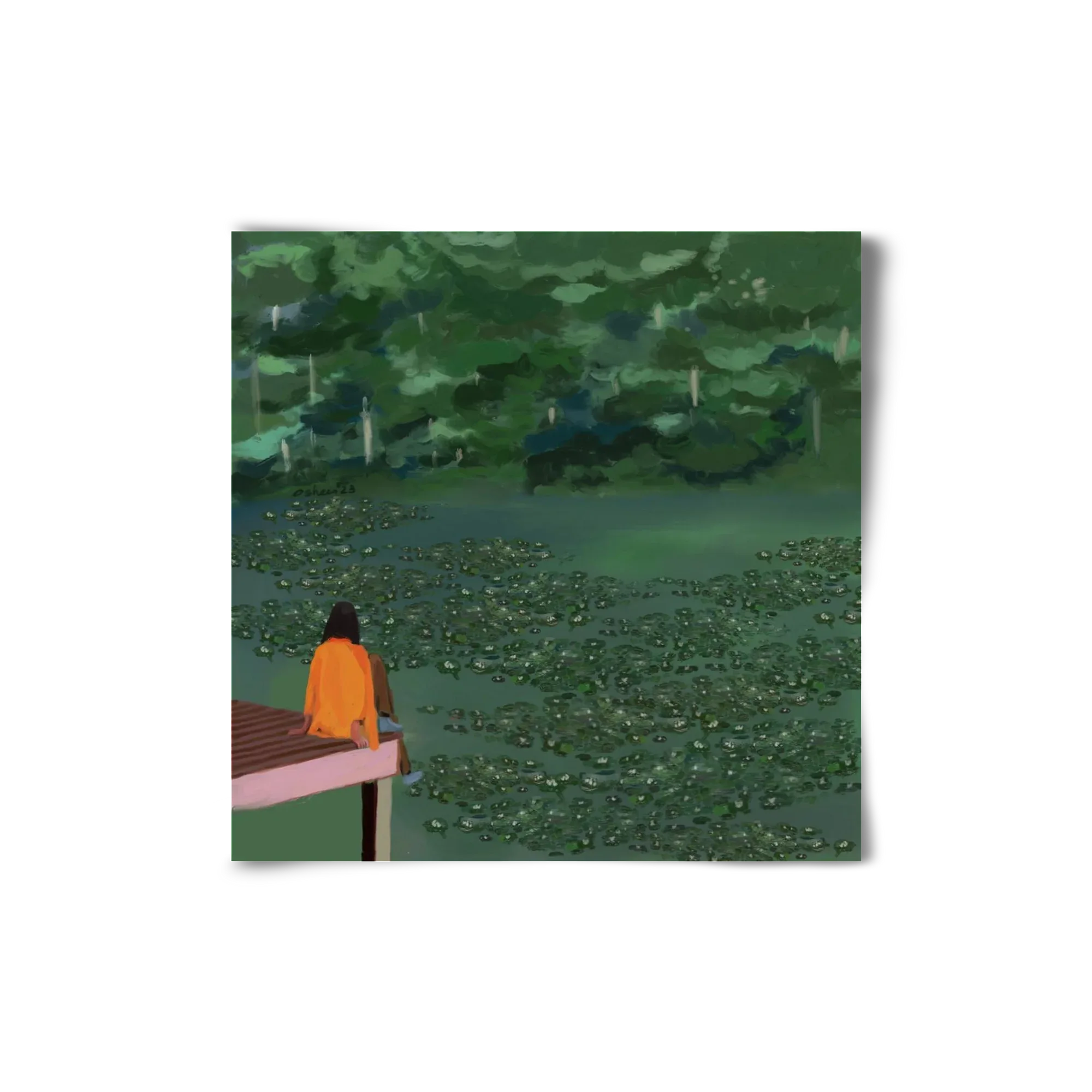 DAYDREAMING AT THE LAKE - artbridge