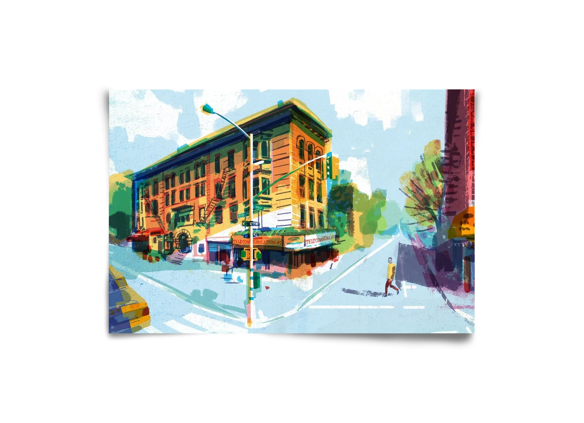 Street in New York 1 - artbridge