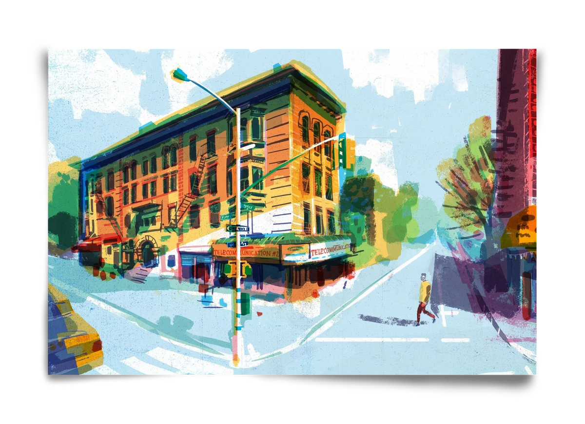 Street in New York 1 - artbridge
