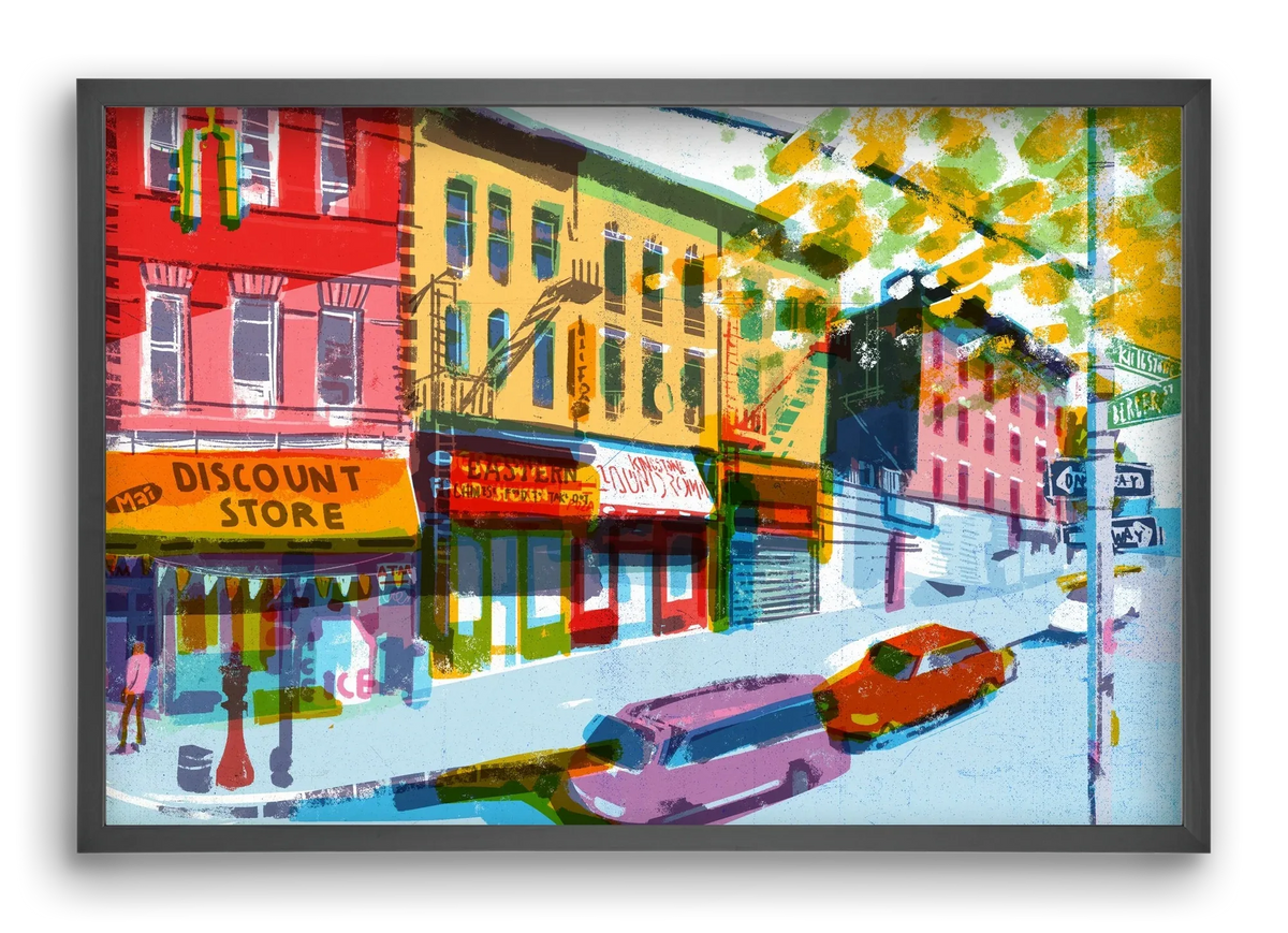 Street in New York 2 - artbridge