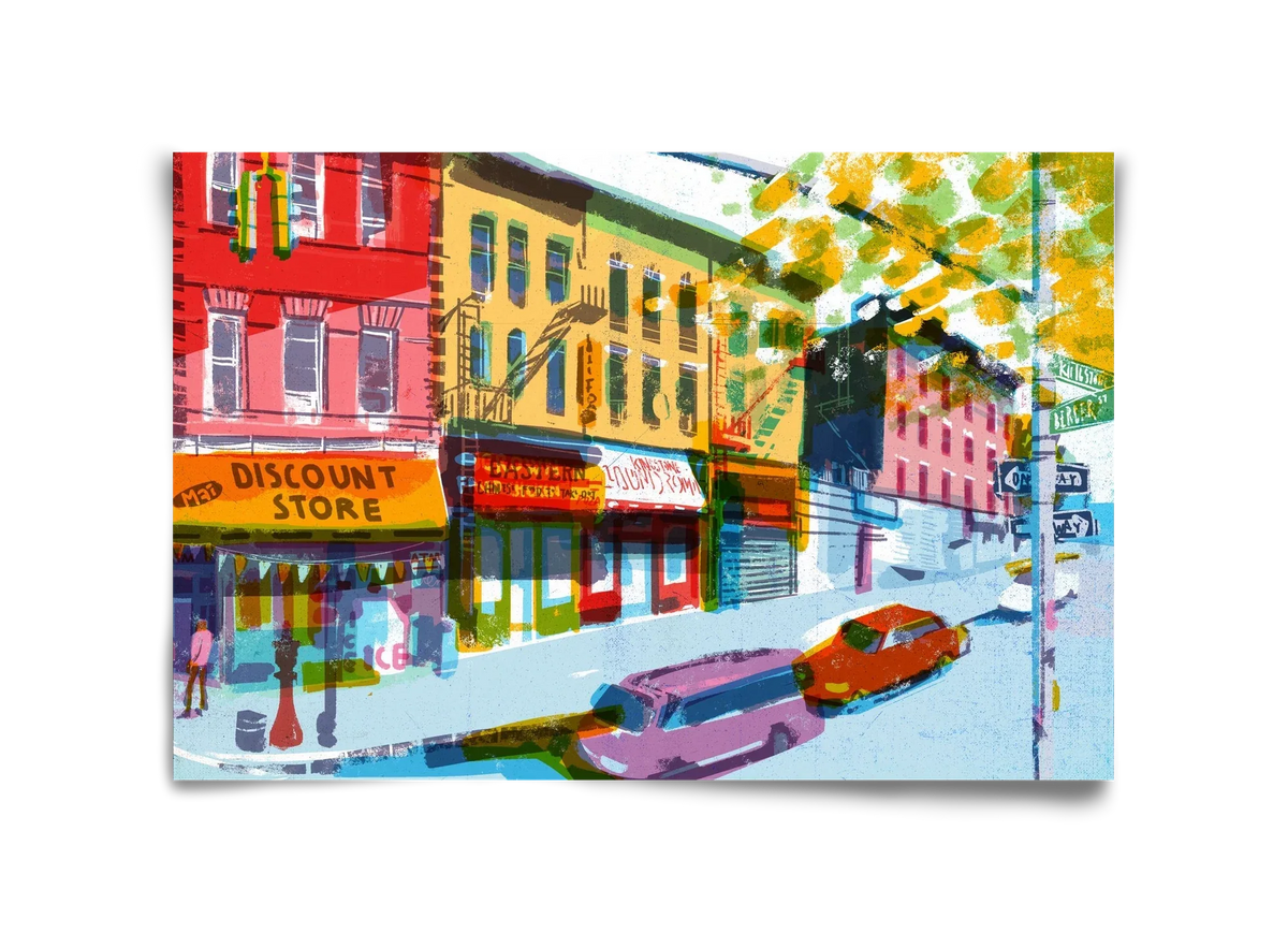 Street in New York 2 - artbridge