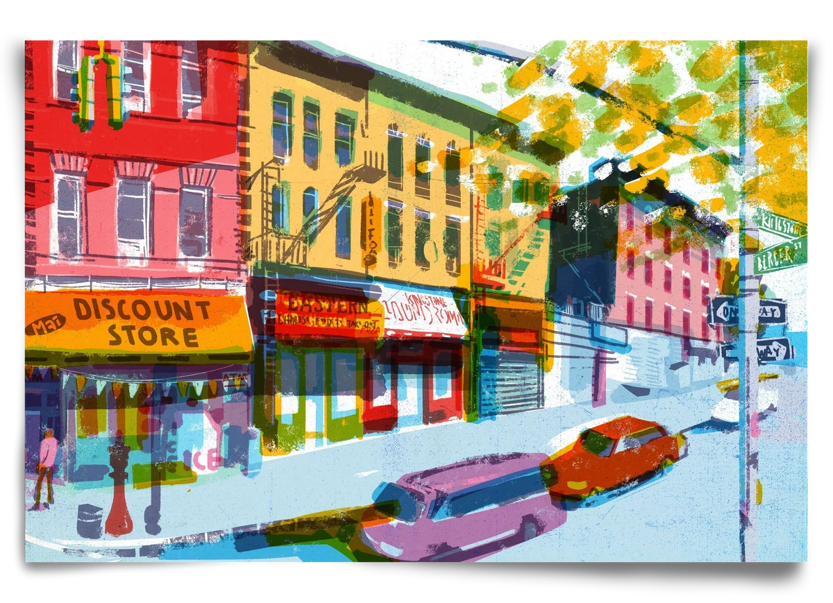 Street in New York 2 - artbridge