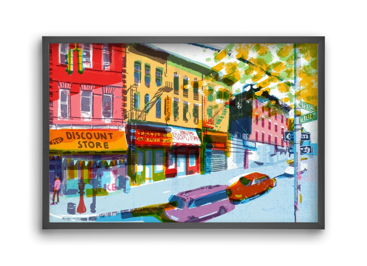 Street in New York 2 - artbridge