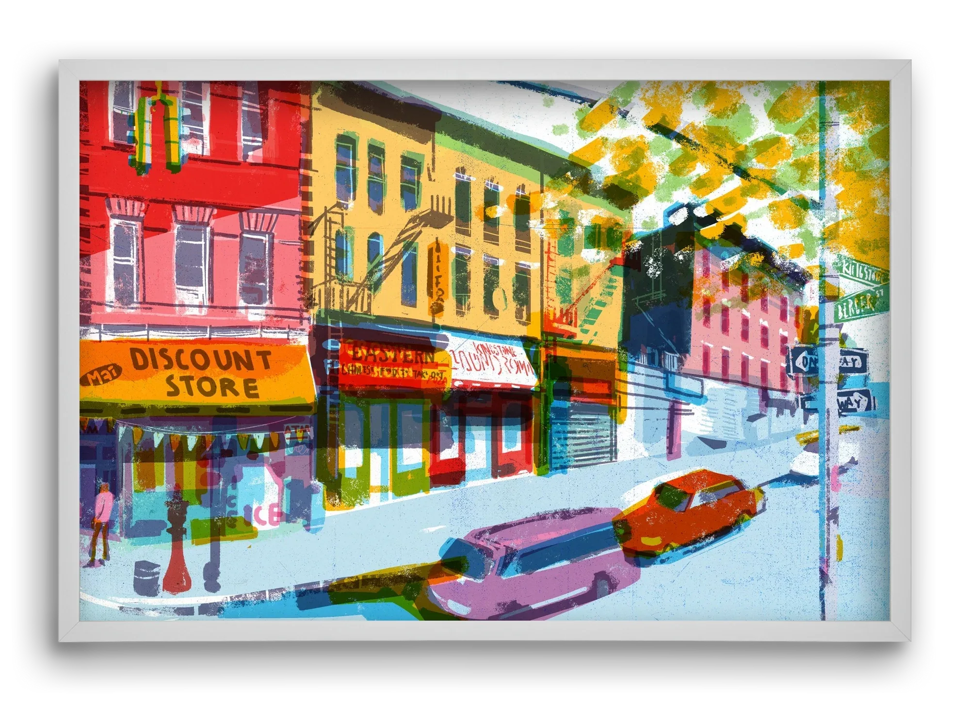 Street in New York 2 - artbridge