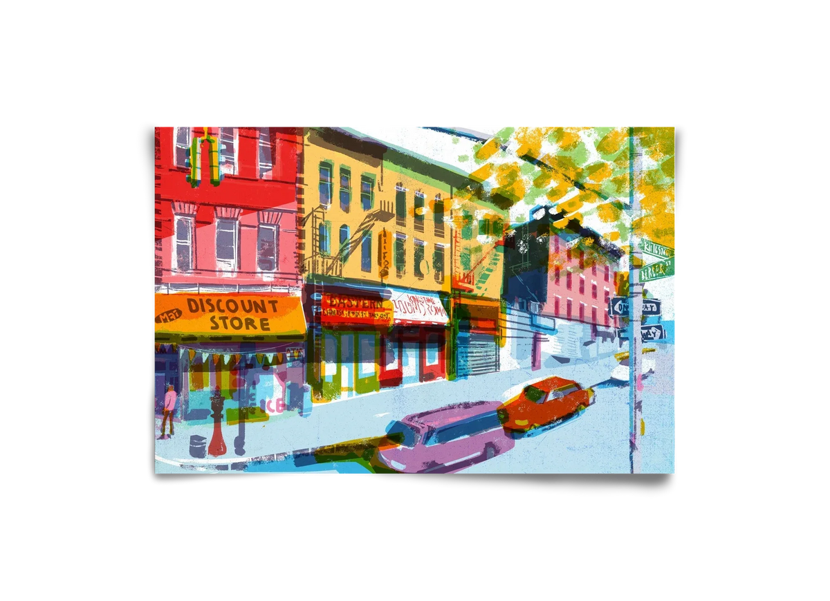 Street in New York 2 - artbridge