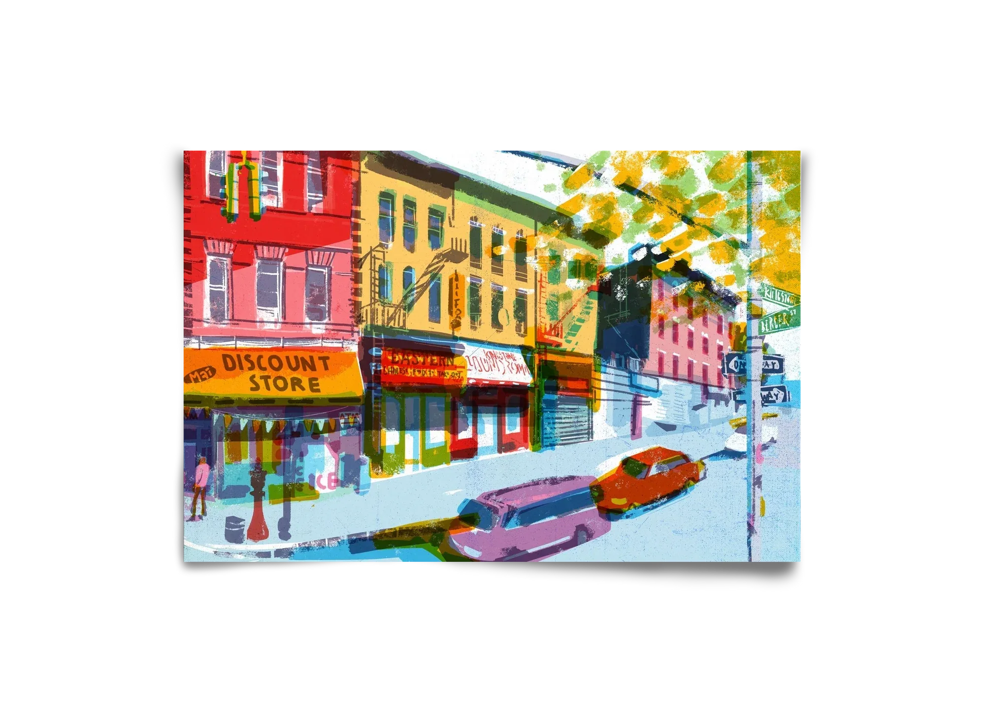 Street in New York 2 - artbridge