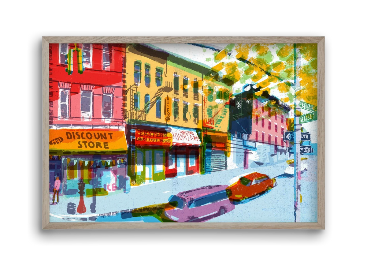 Street in New York 2 - artbridge