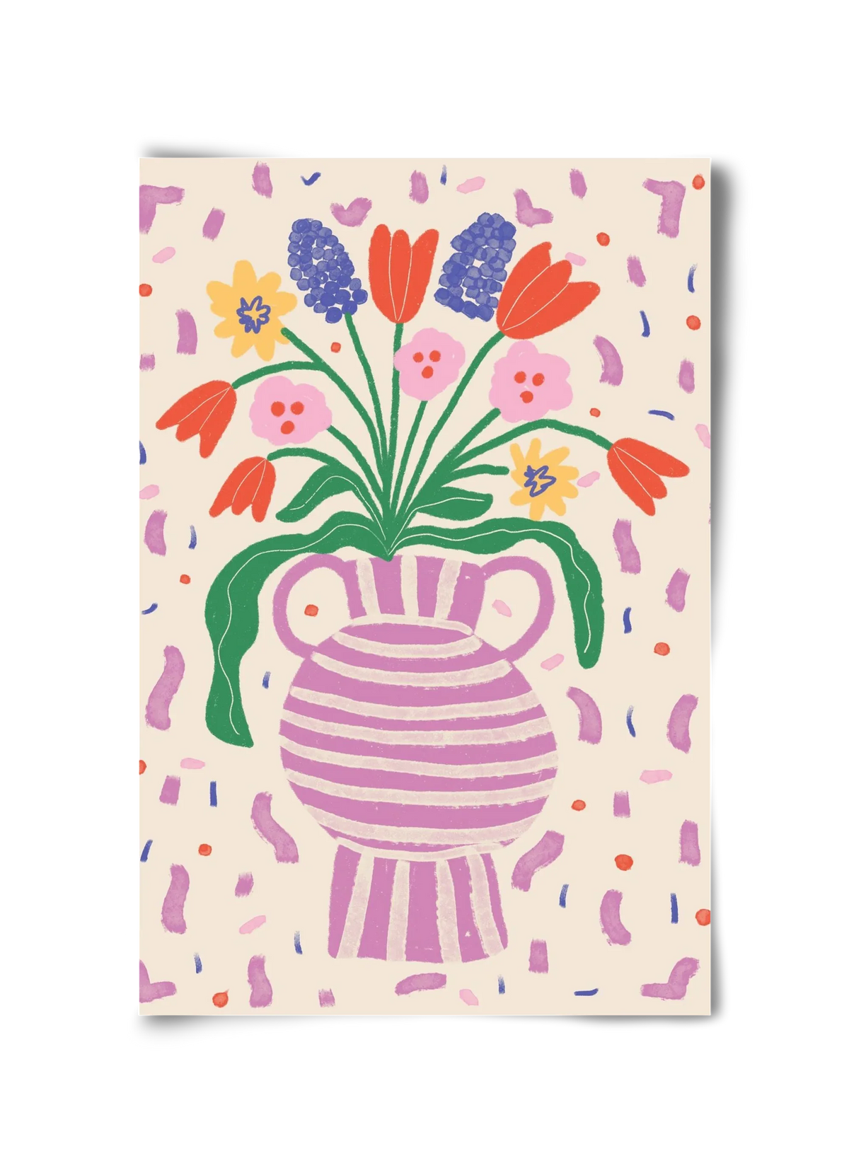 flowers in a vase - artbridge