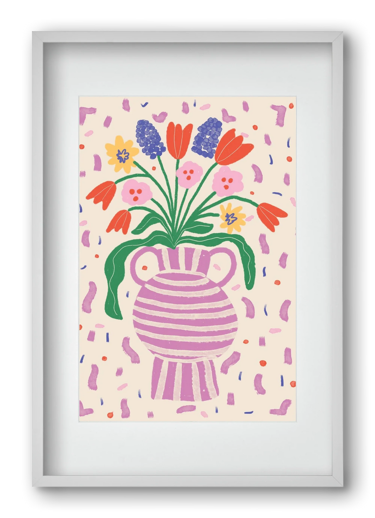 flowers in a vase - artbridge