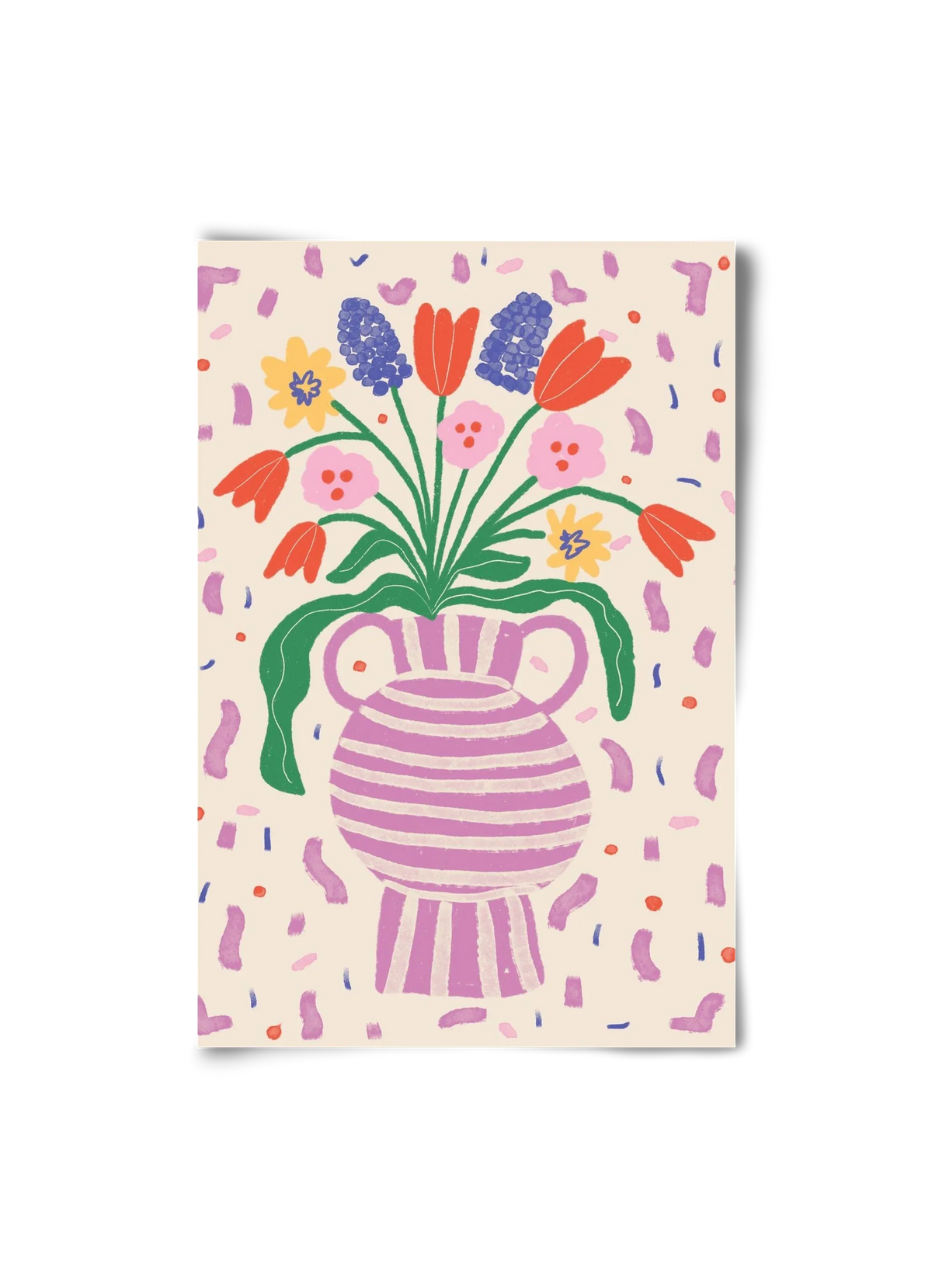 flowers in a vase - artbridge