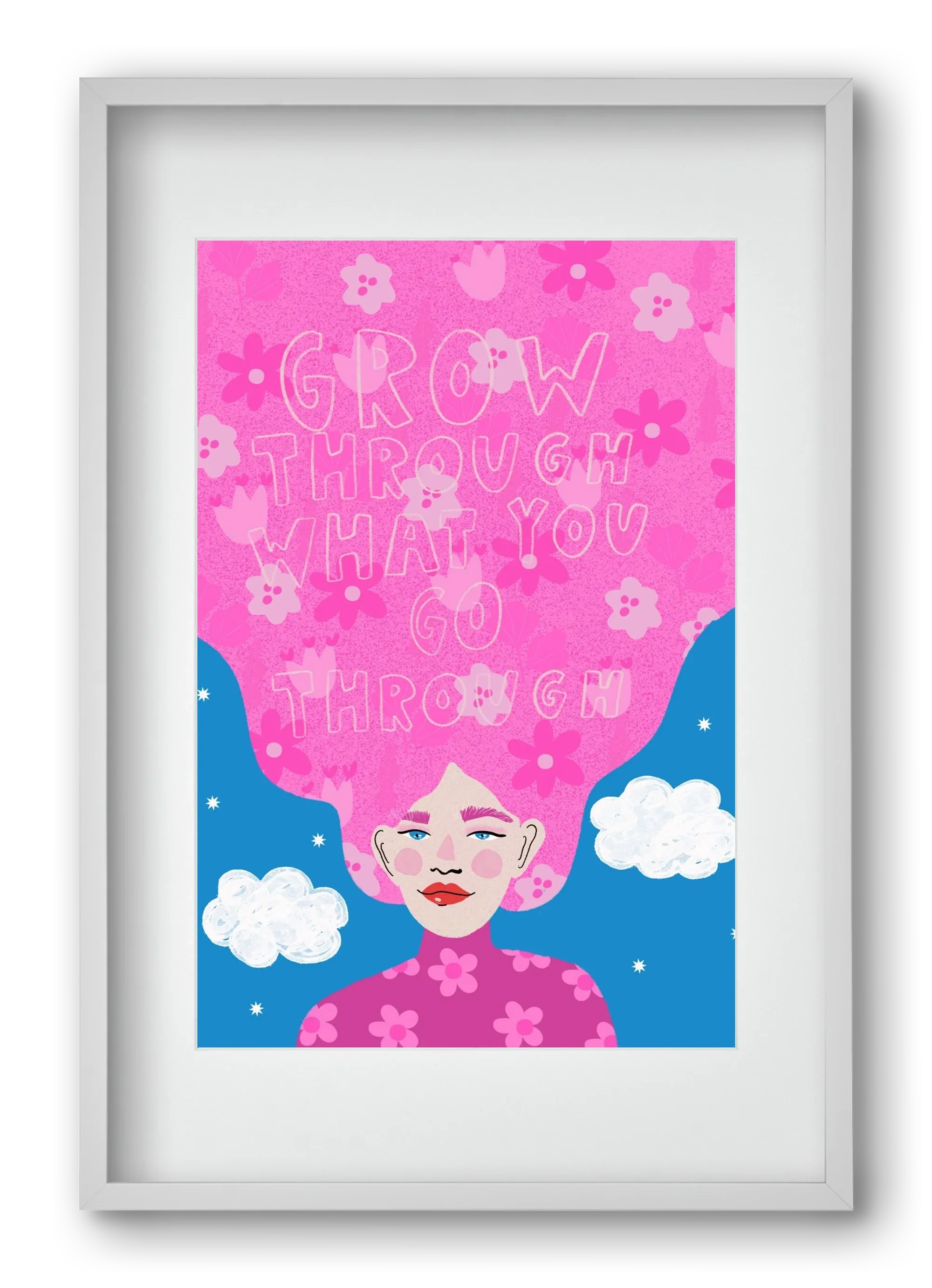 Grow Through What You Go Through - artbridge