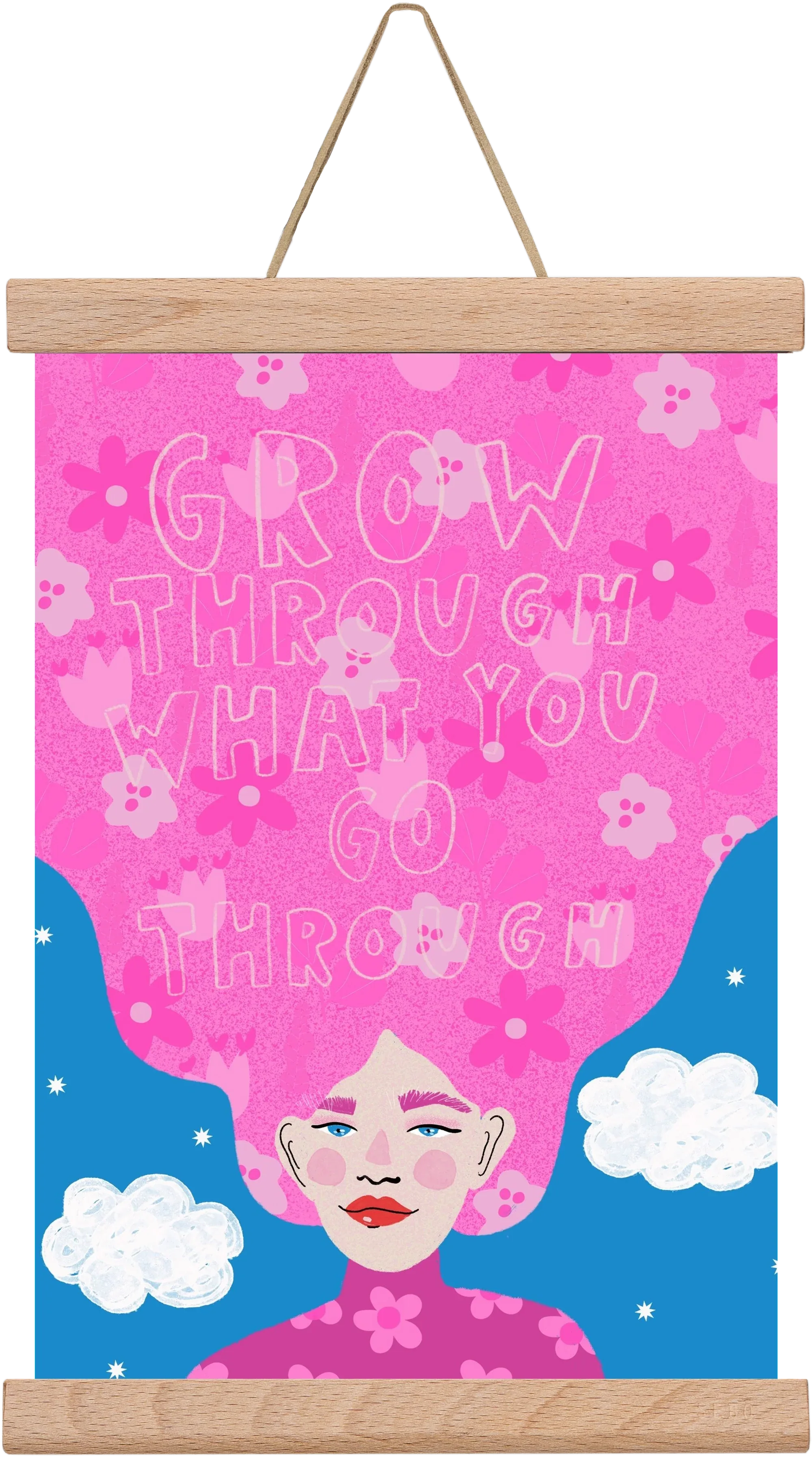 Grow Through What You Go Through - artbridge
