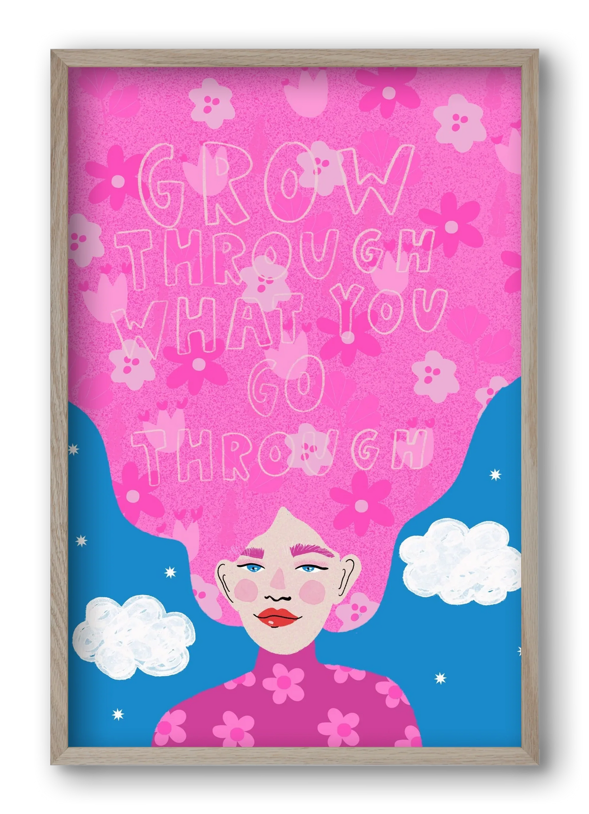 Grow Through What You Go Through - artbridge